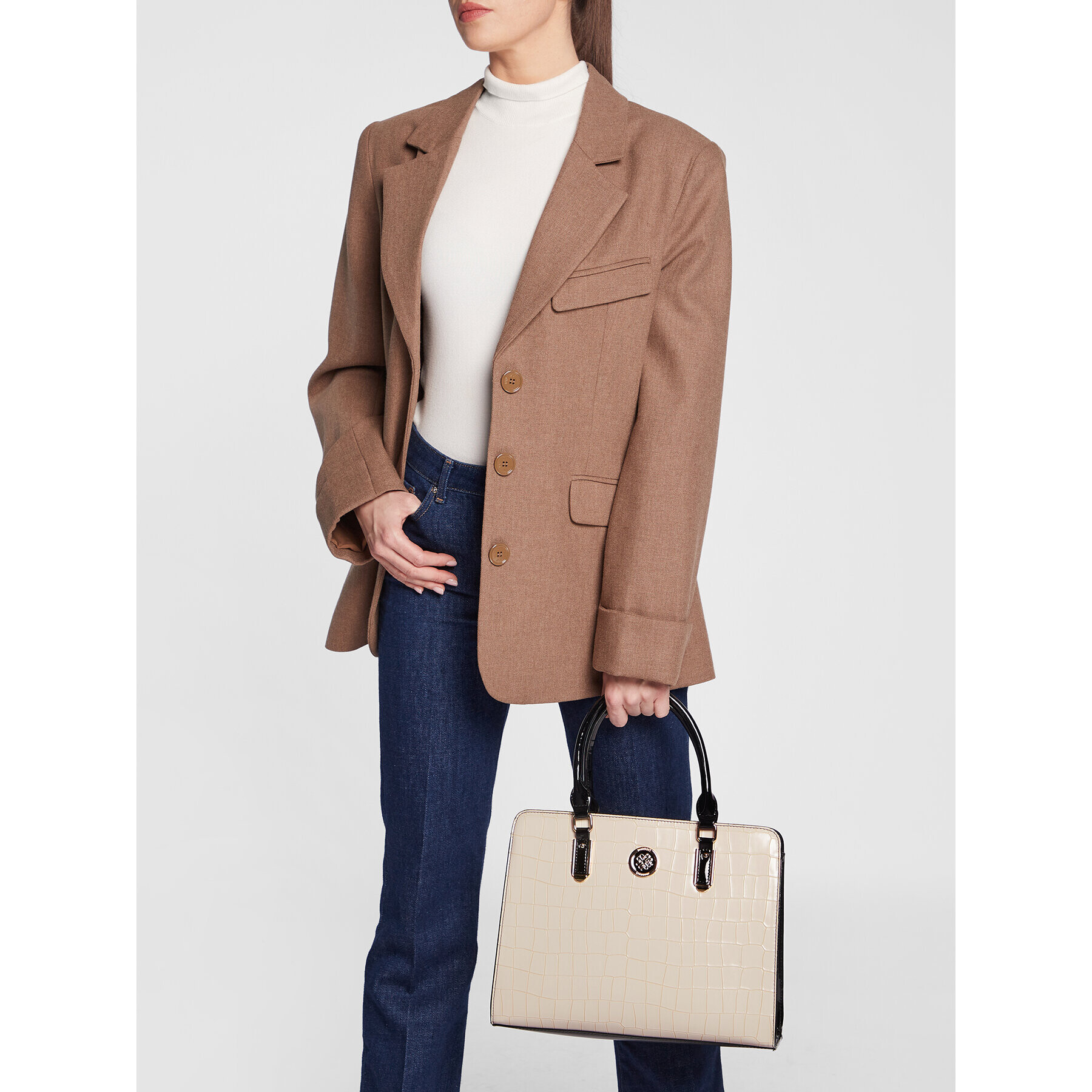 Monnari Дамска чанта BAG1430-000 Бежов - Pepit.bg