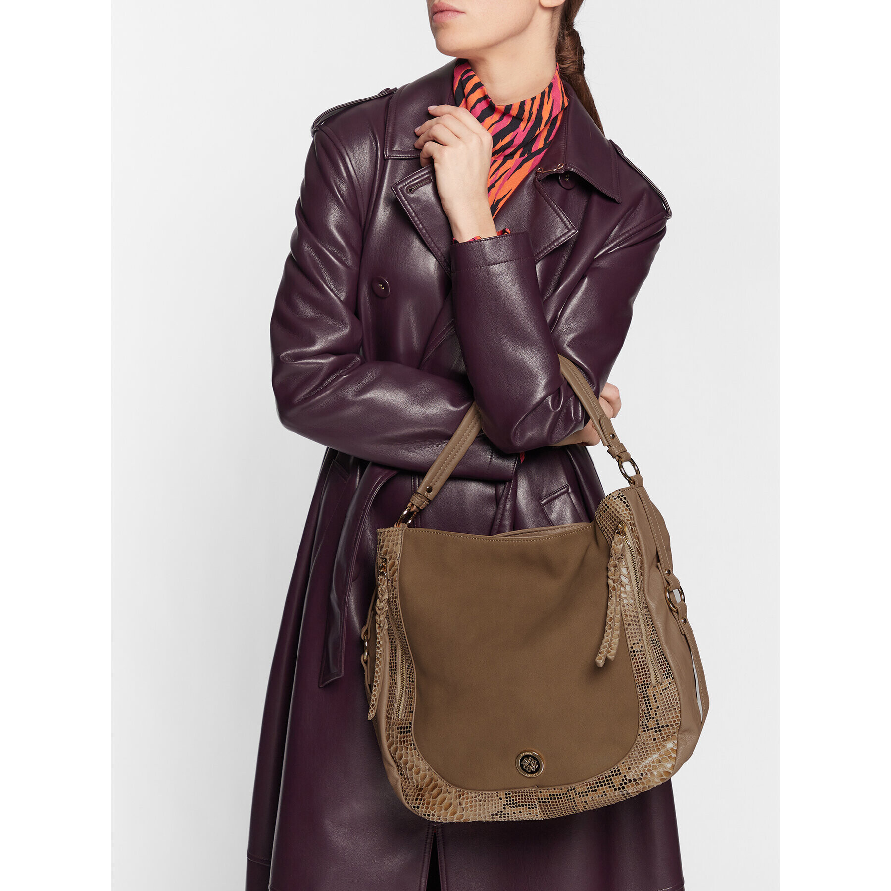 Monnari Дамска чанта BAG1470-015 Кафяв - Pepit.bg