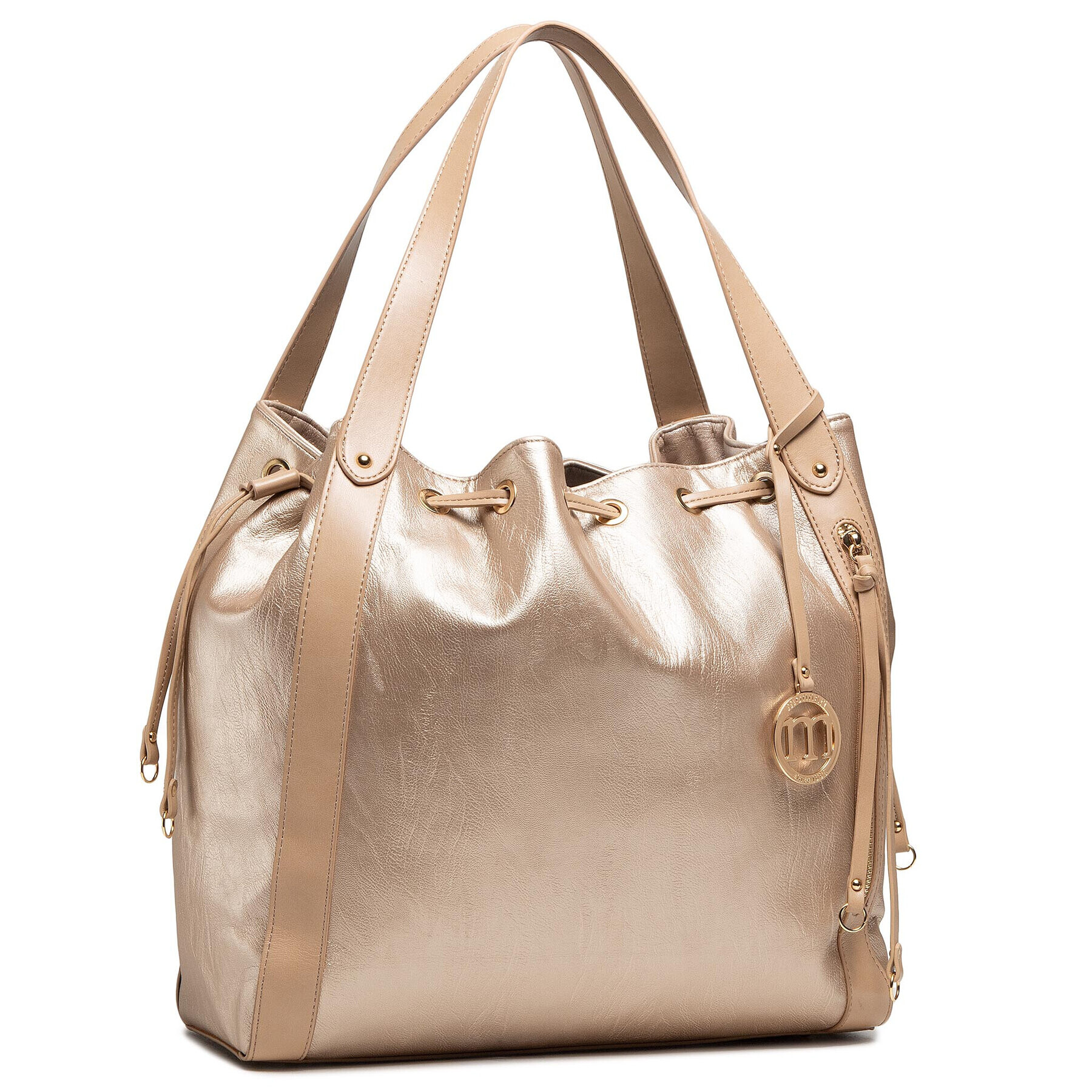 Monnari Дамска чанта BAG1490-M23 Златист - Pepit.bg