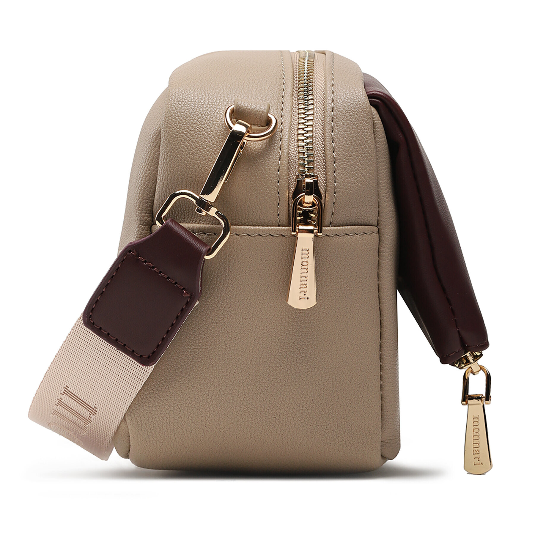 Monnari Дамска чанта BAG2220-M15 Бежов - Pepit.bg