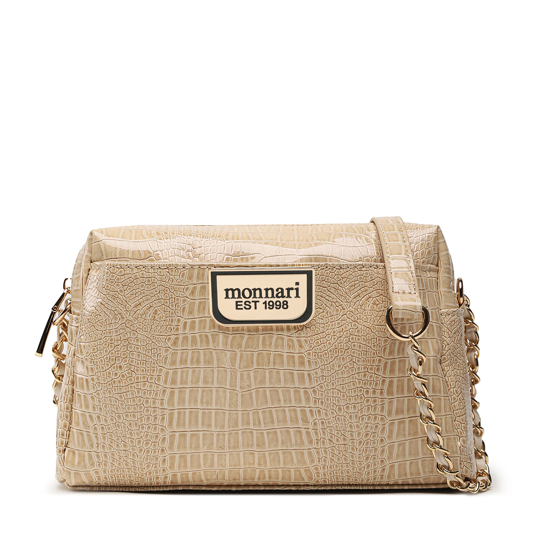 Monnari Дамска чанта BAG2240-M15 Бежов - Pepit.bg