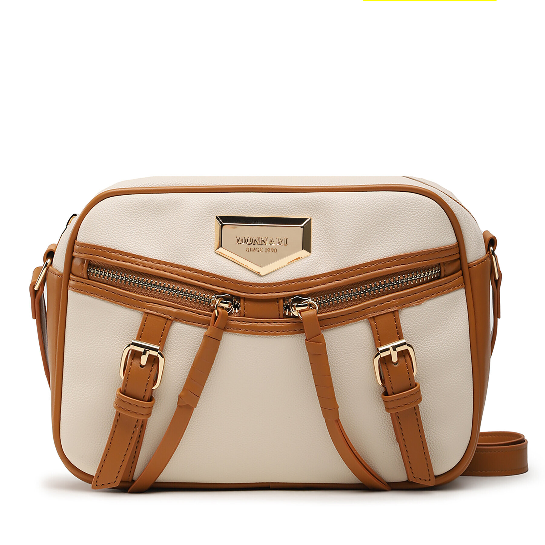 Monnari Дамска чанта BAG2250-M00 Бежов - Pepit.bg