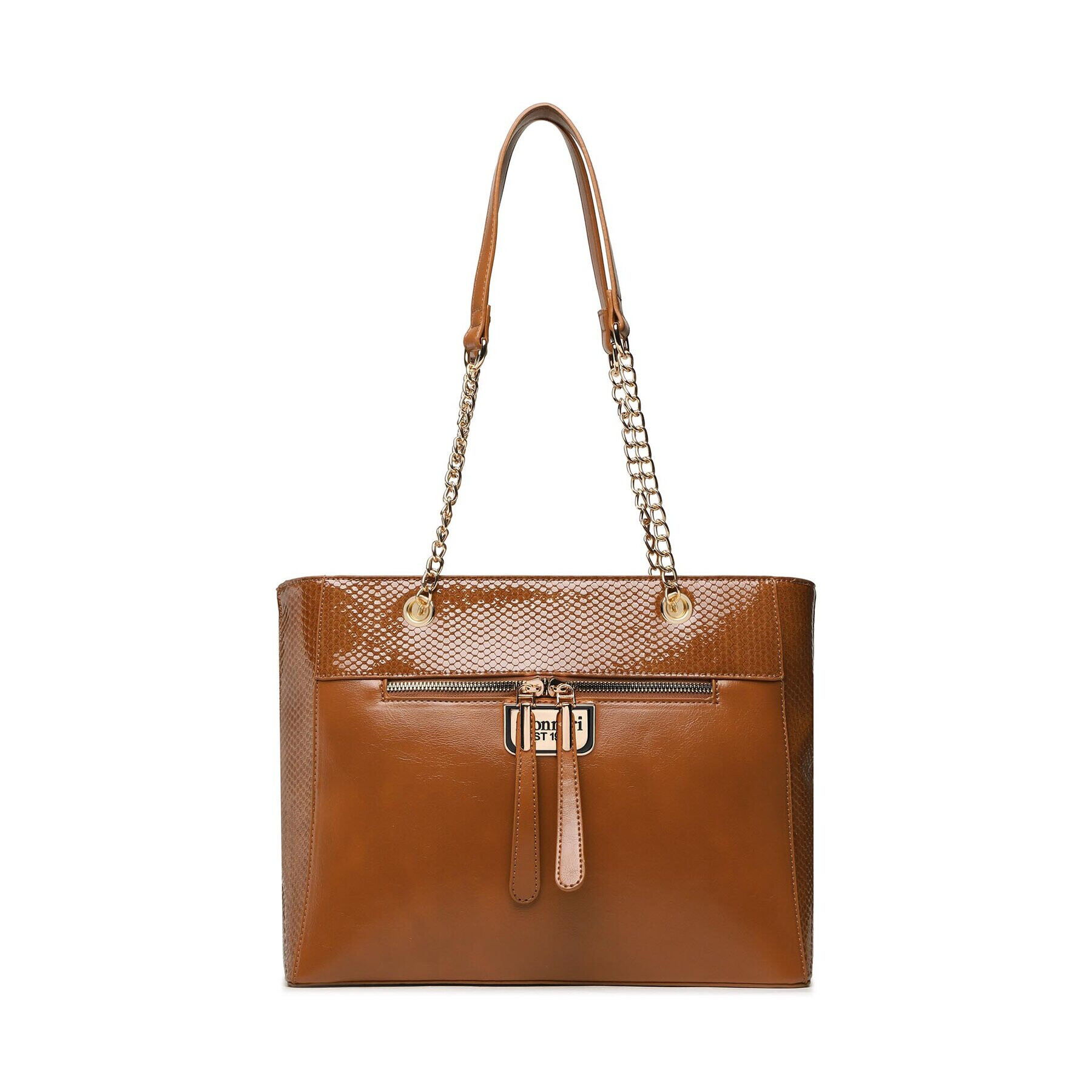 Monnari Дамска чанта BAG2450-M17 Кафяв - Pepit.bg