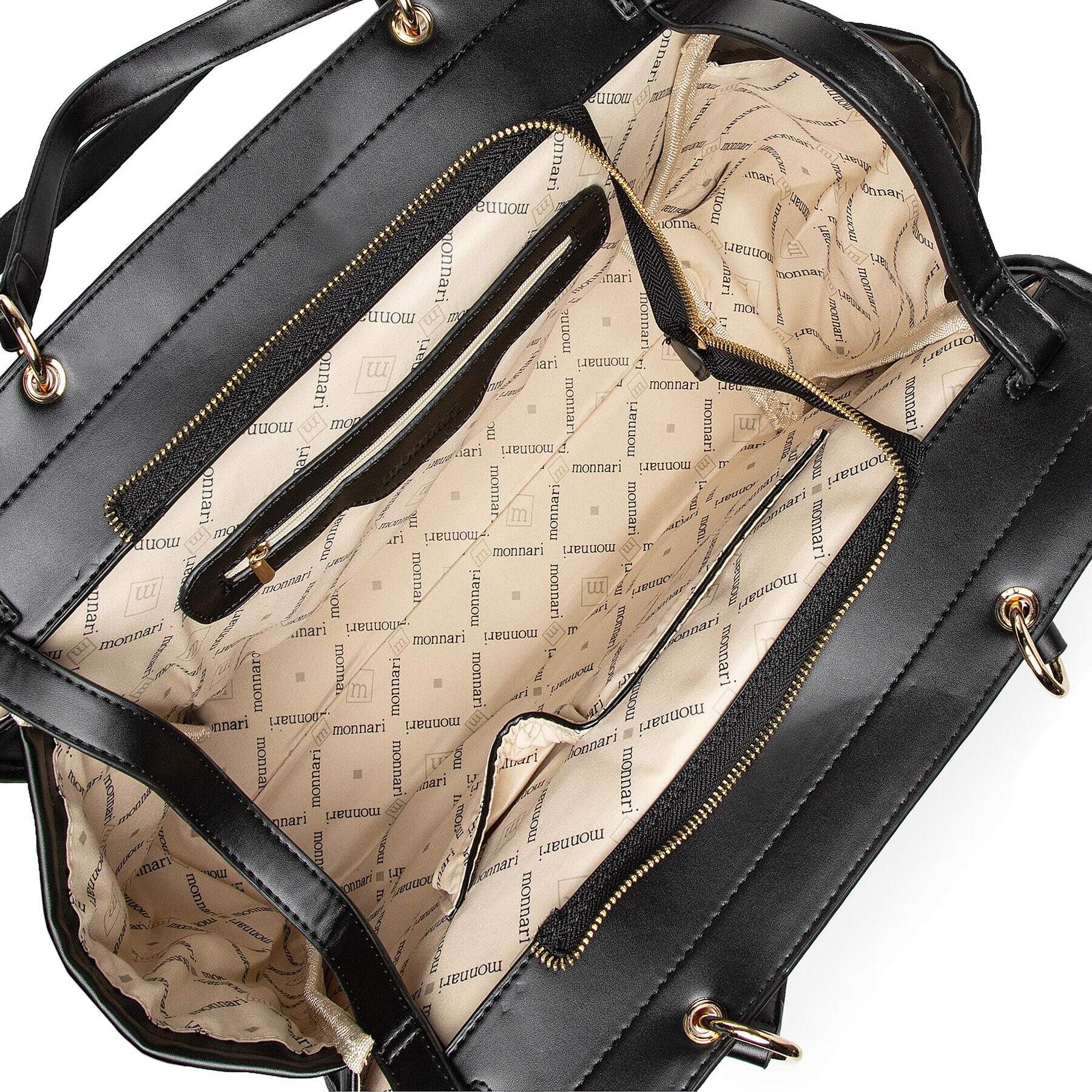 Monnari Дамска чанта BAG2580-020 Черен - Pepit.bg