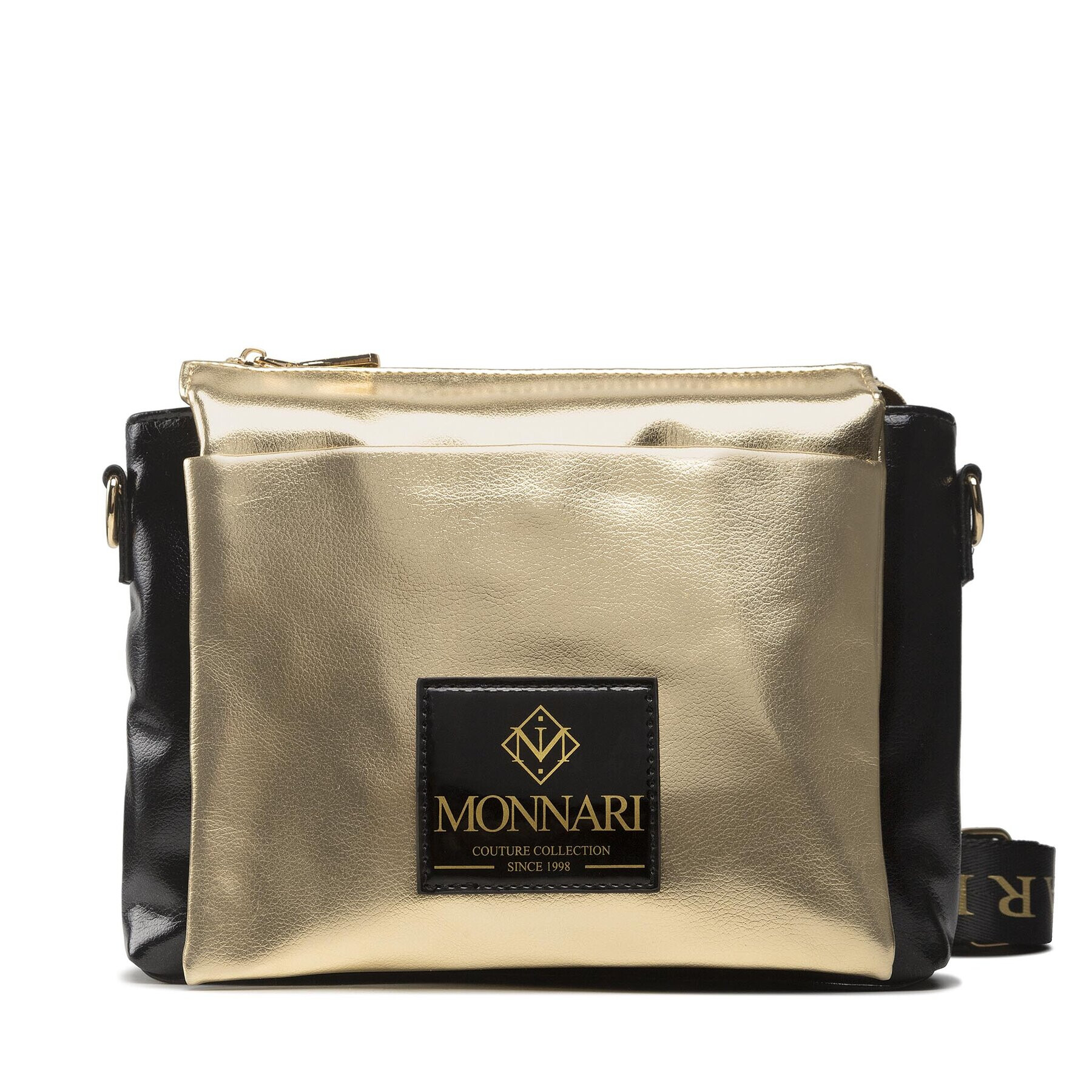 Monnari Дамска чанта BAG2580-M23 Златист - Pepit.bg