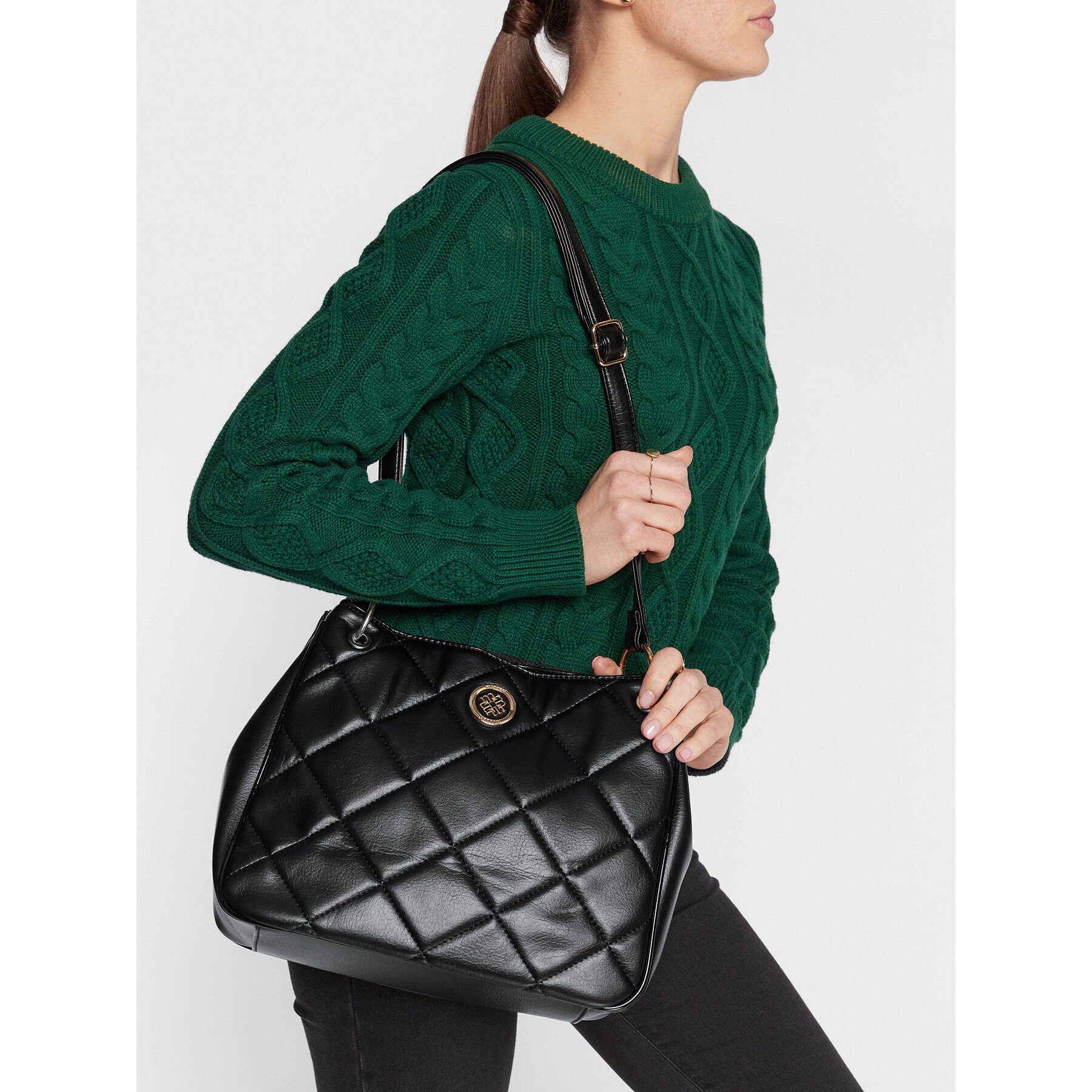 Monnari Дамска чанта BAG2810-020 Черен - Pepit.bg