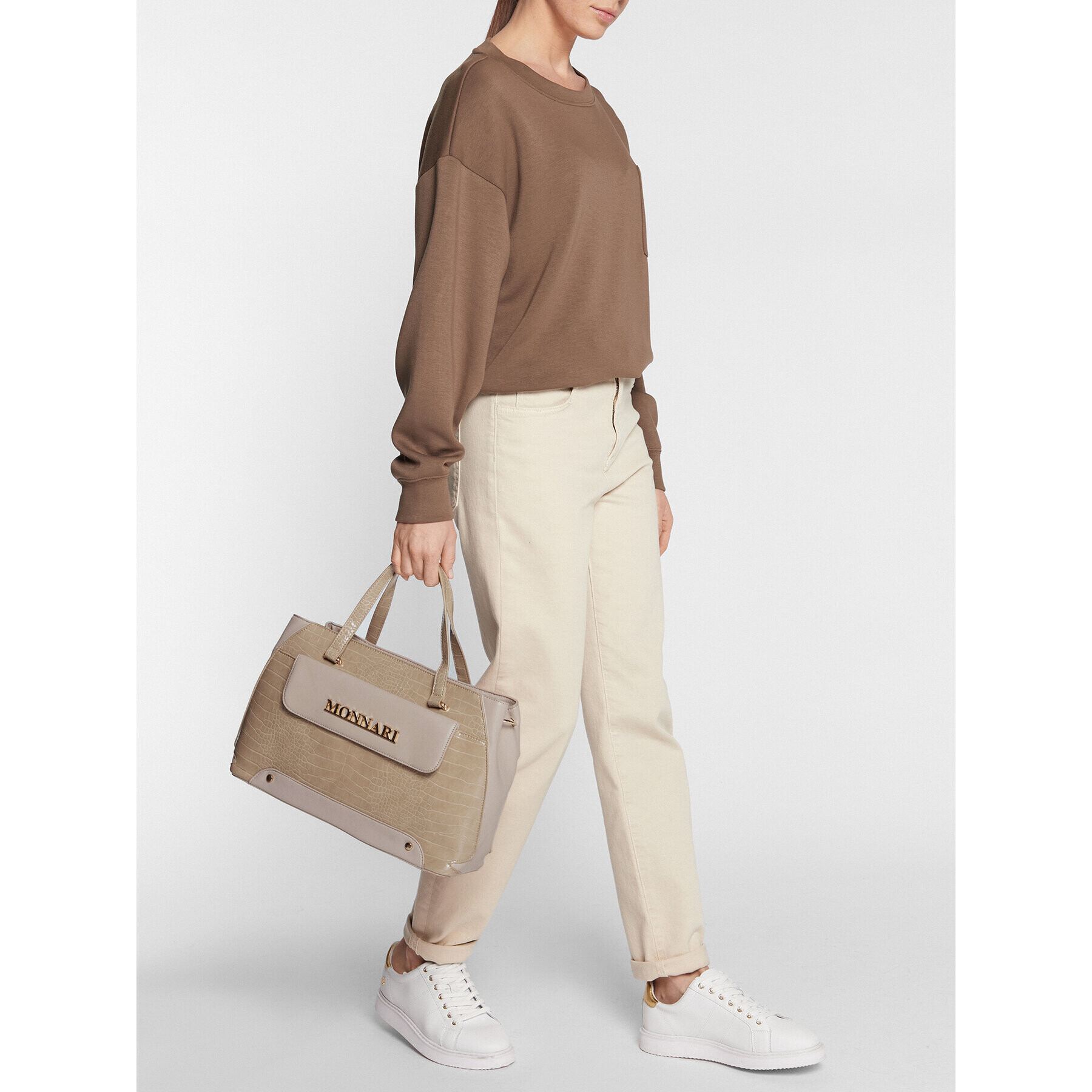 Monnari Дамска чанта BAG2820-015 Бежов - Pepit.bg