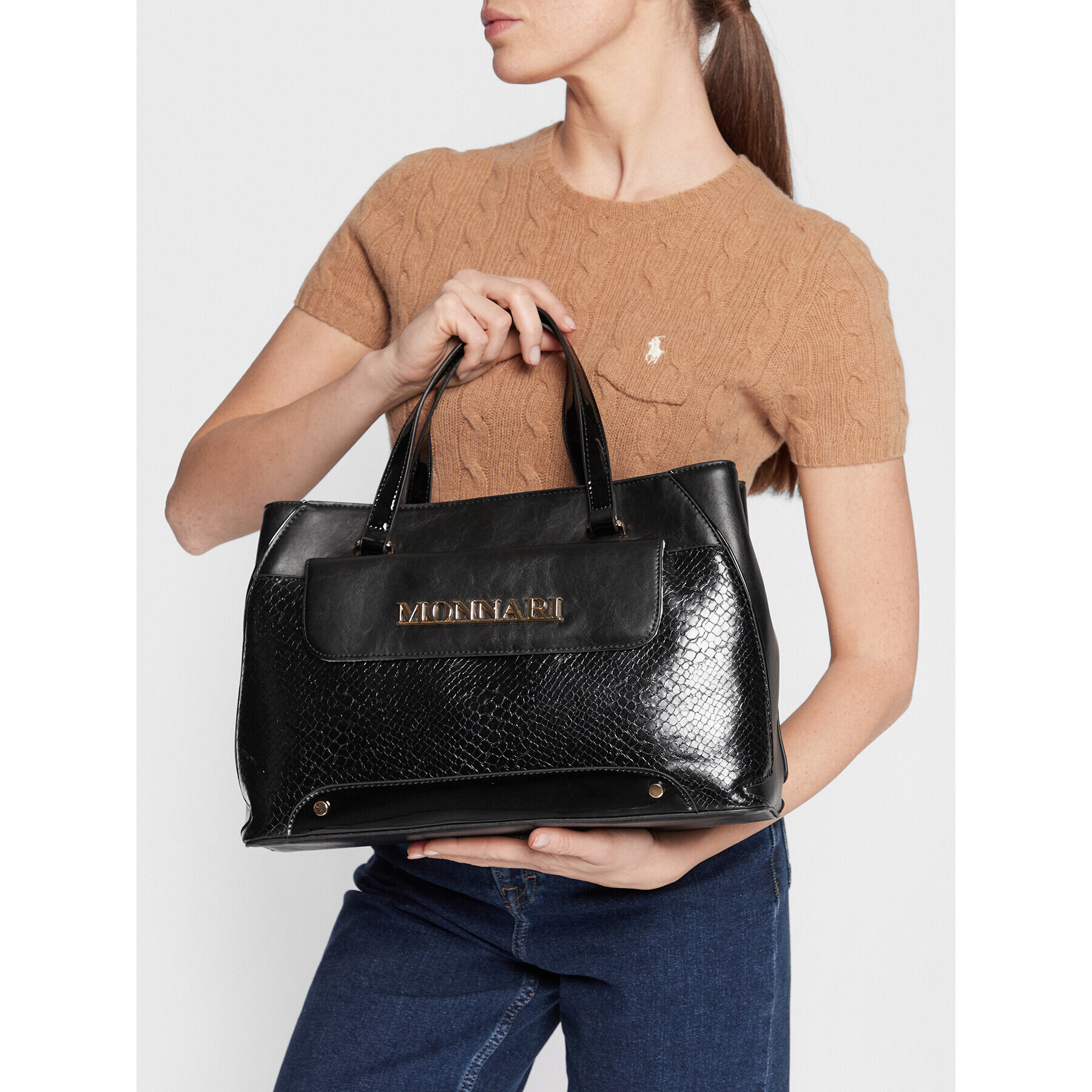 Monnari Дамска чанта BAG2820-020 Черен - Pepit.bg