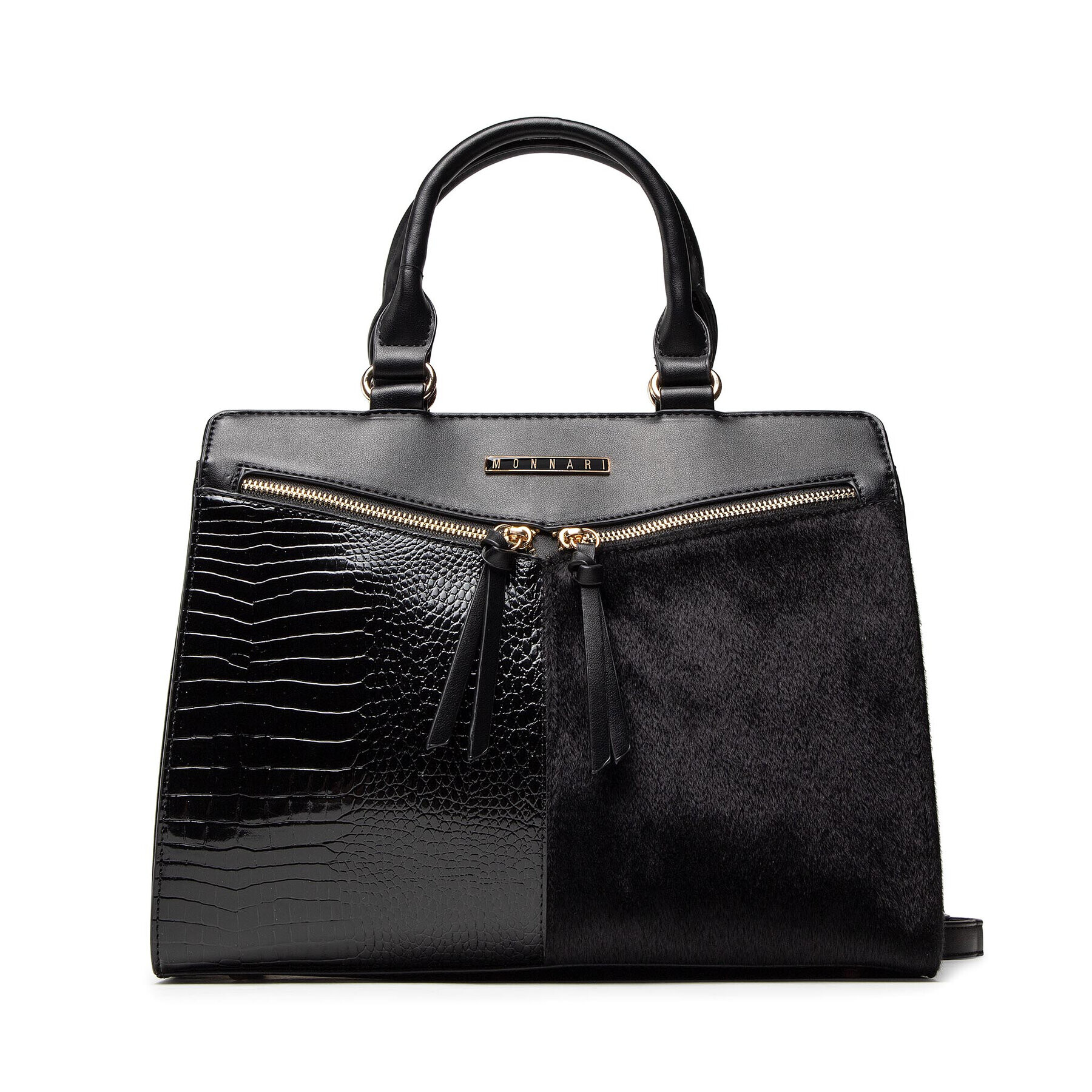 Monnari Дамска чанта BAG2820-M20 Черен - Pepit.bg