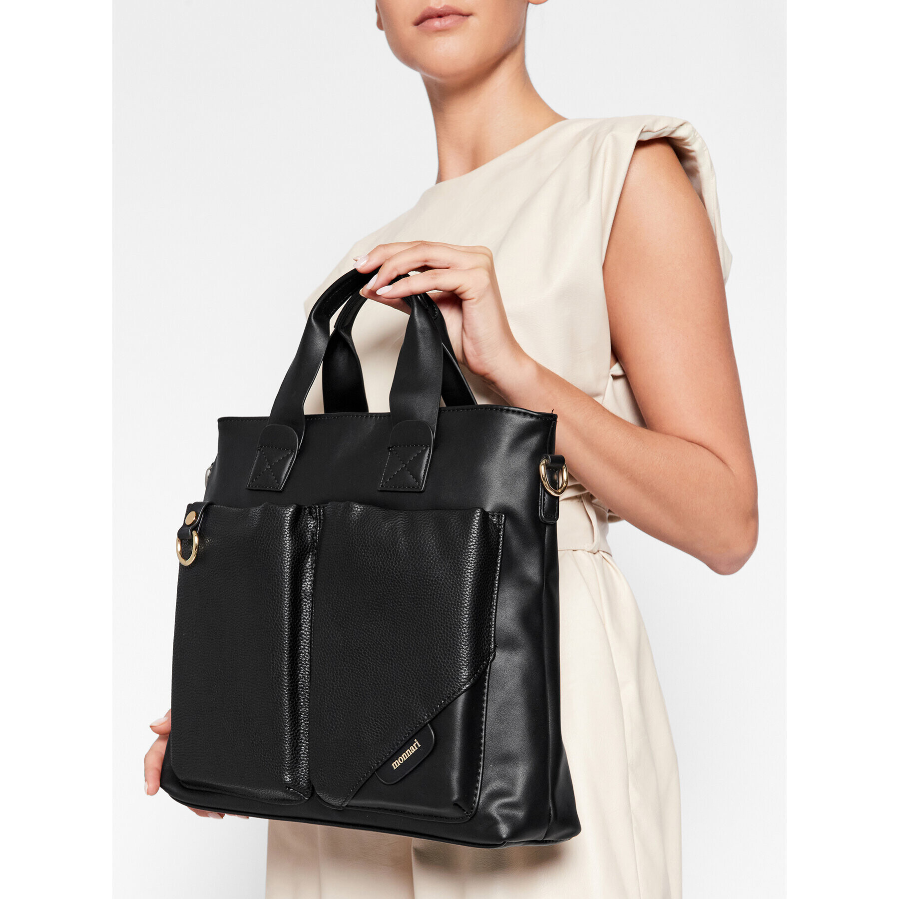 Monnari Дамска чанта BAG3140-020 Черен - Pepit.bg