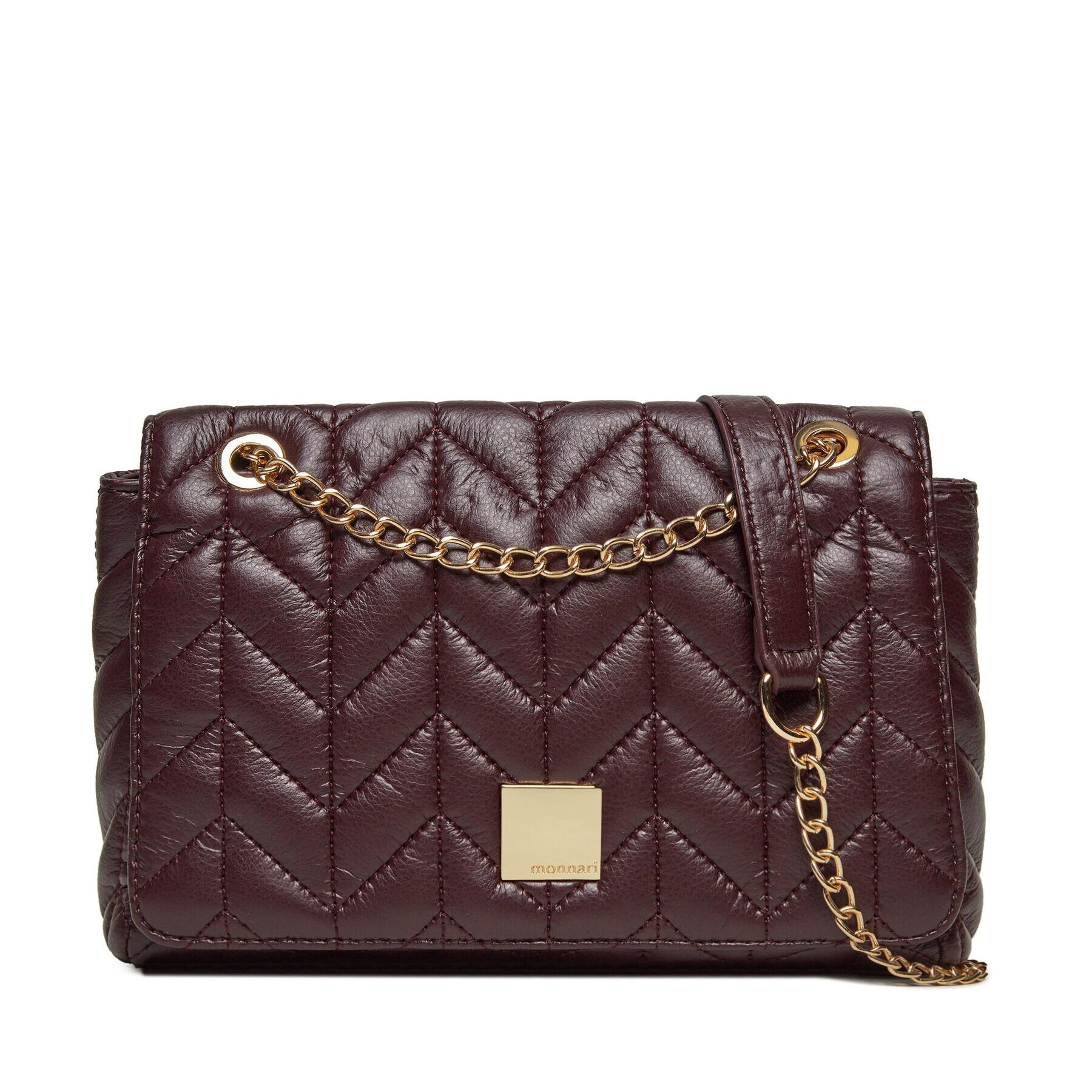 Monnari Дамска чанта BAG3310-M05 Бордо - Pepit.bg