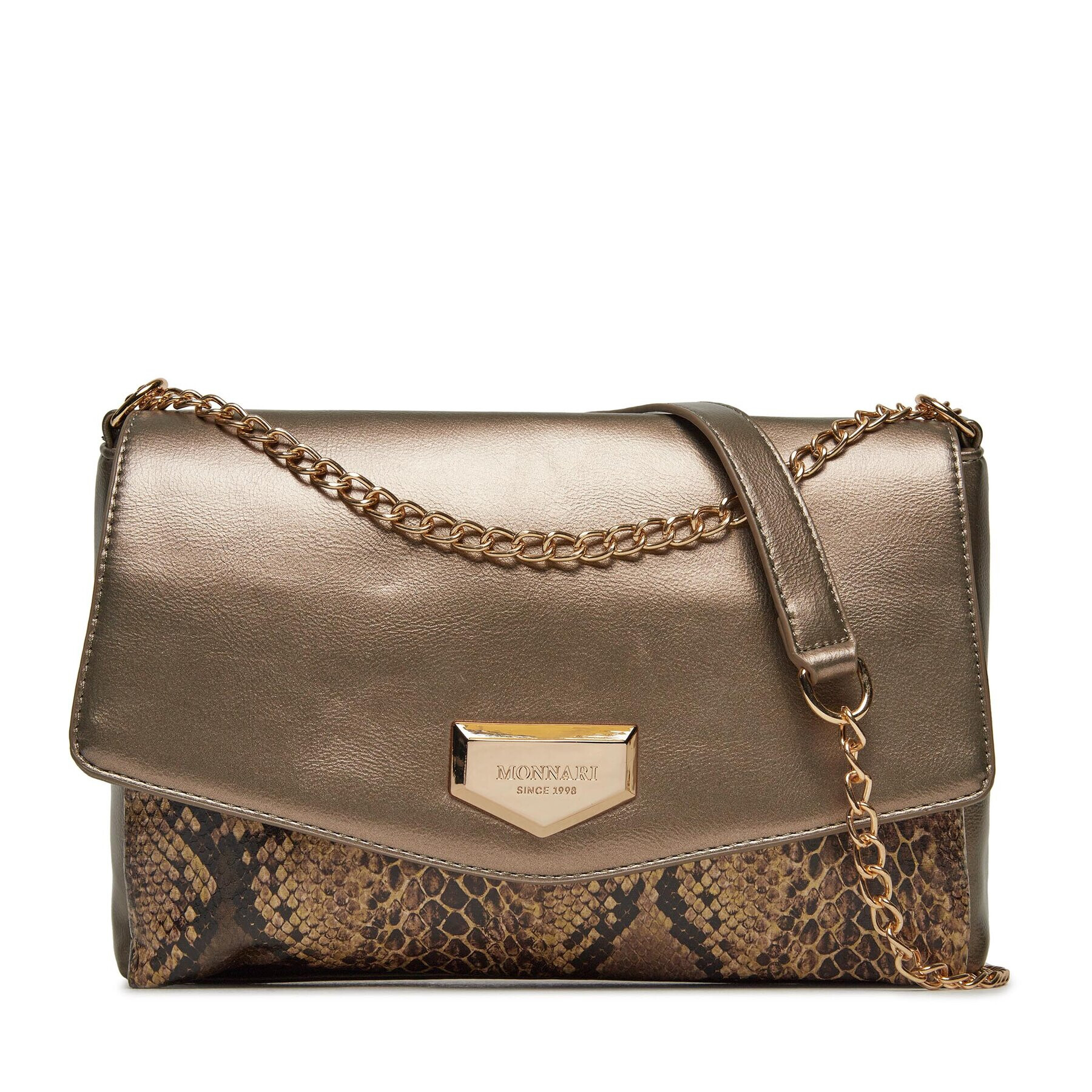 Monnari Дамска чанта BAG3360-023 Кафяв - Pepit.bg