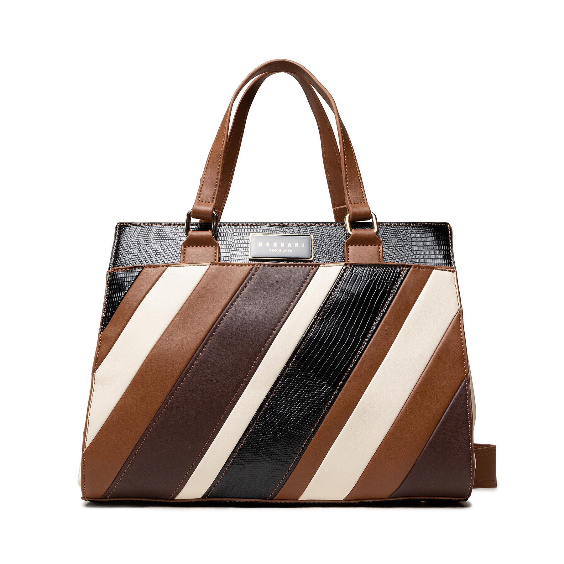 Monnari Дамска чанта BAG3510-M17 Бежов - Pepit.bg