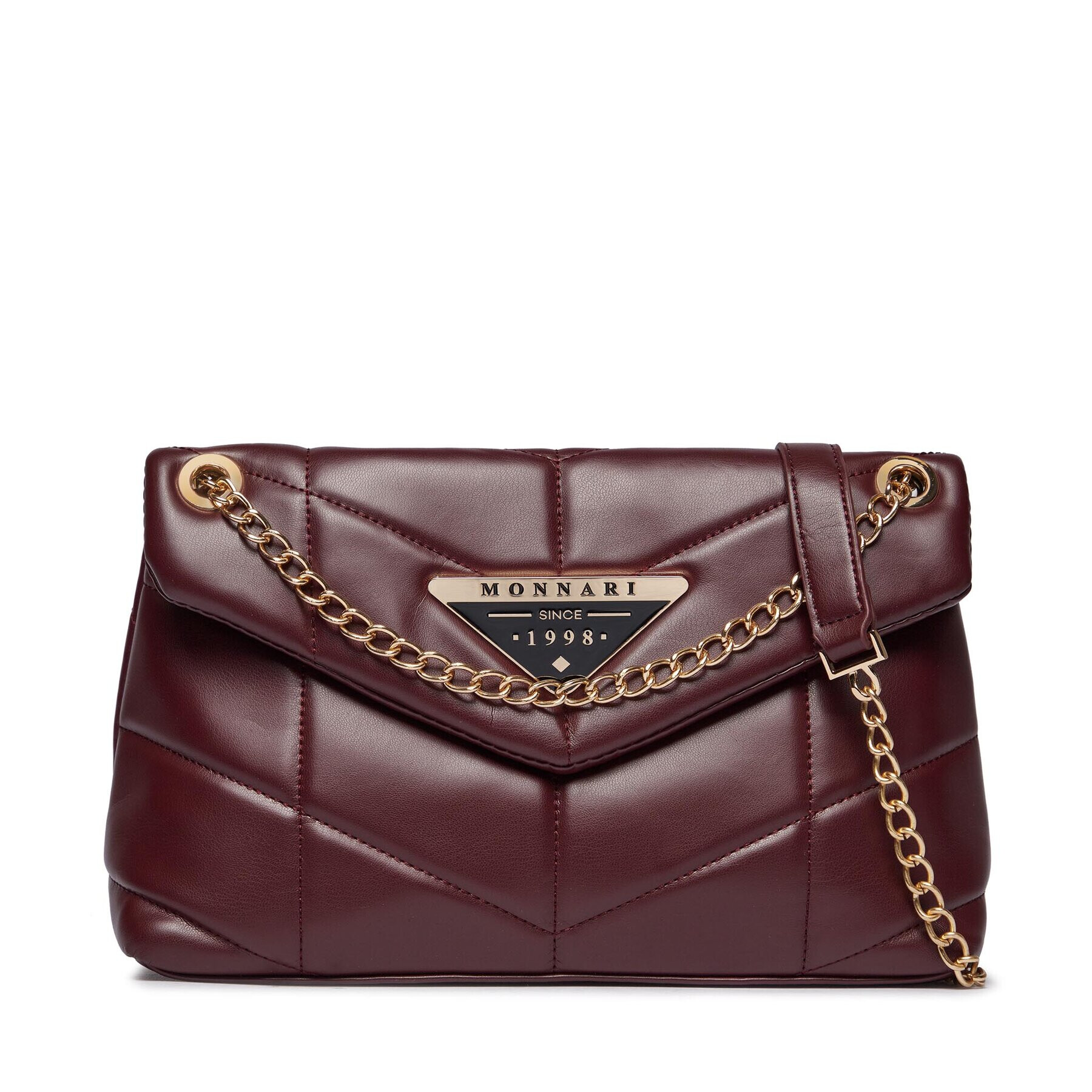 Monnari Дамска чанта BAG3750-M05 Бордо - Pepit.bg