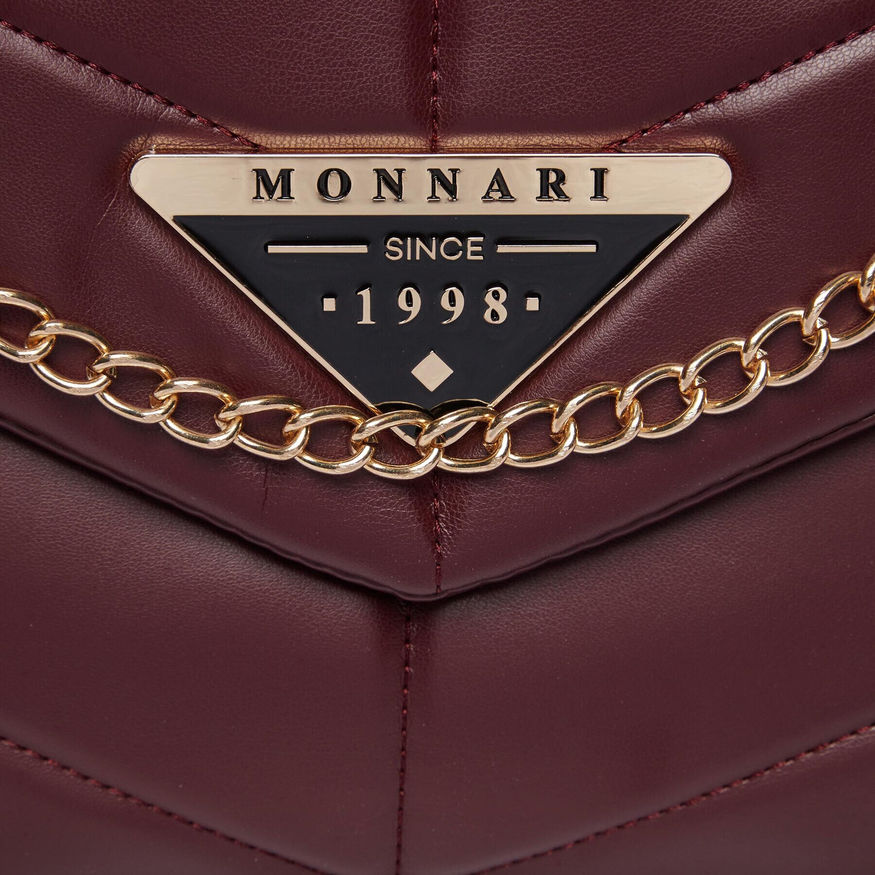 Monnari Дамска чанта BAG3750-M05 Бордо - Pepit.bg