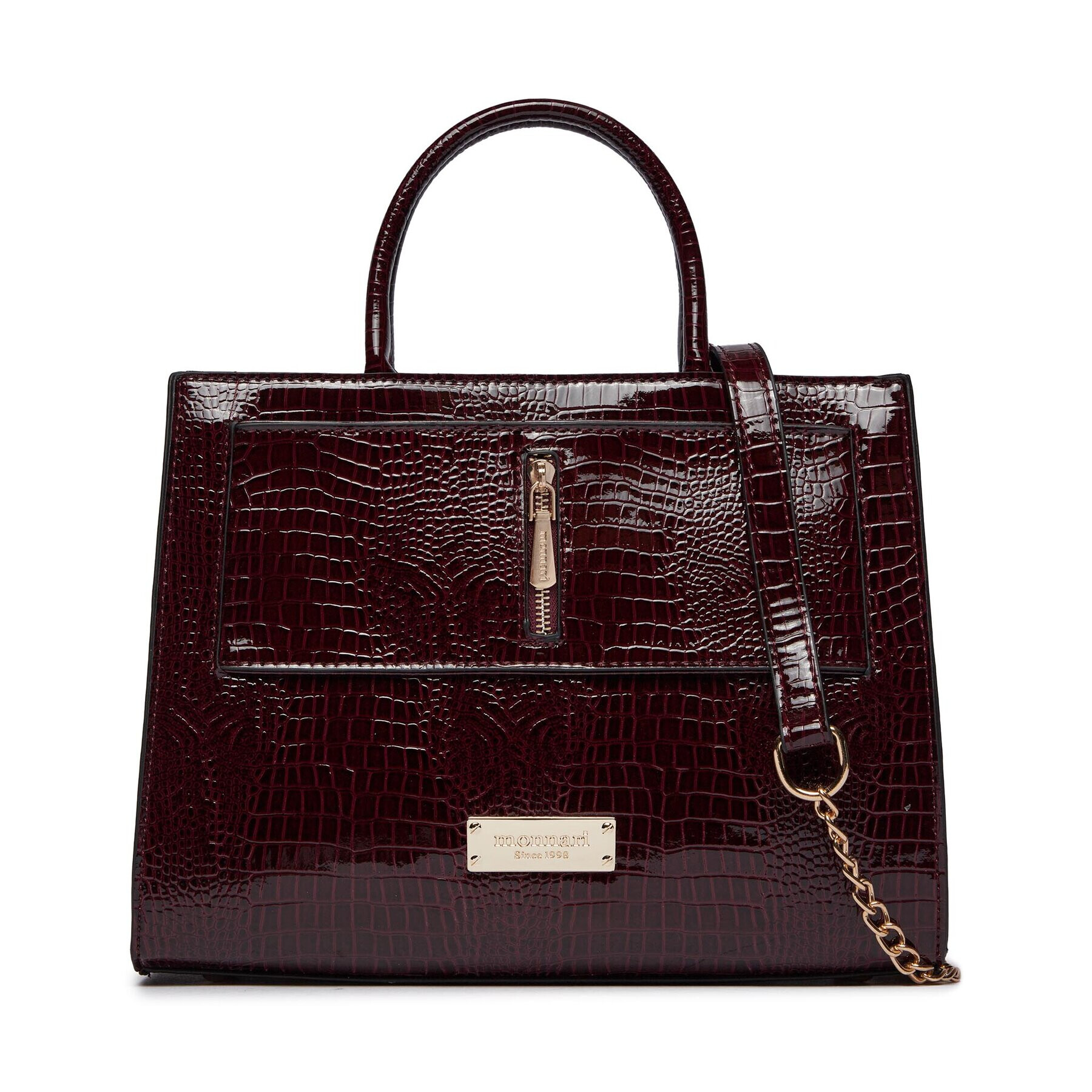 Monnari Дамска чанта BAG3860-M05 Бордо - Pepit.bg