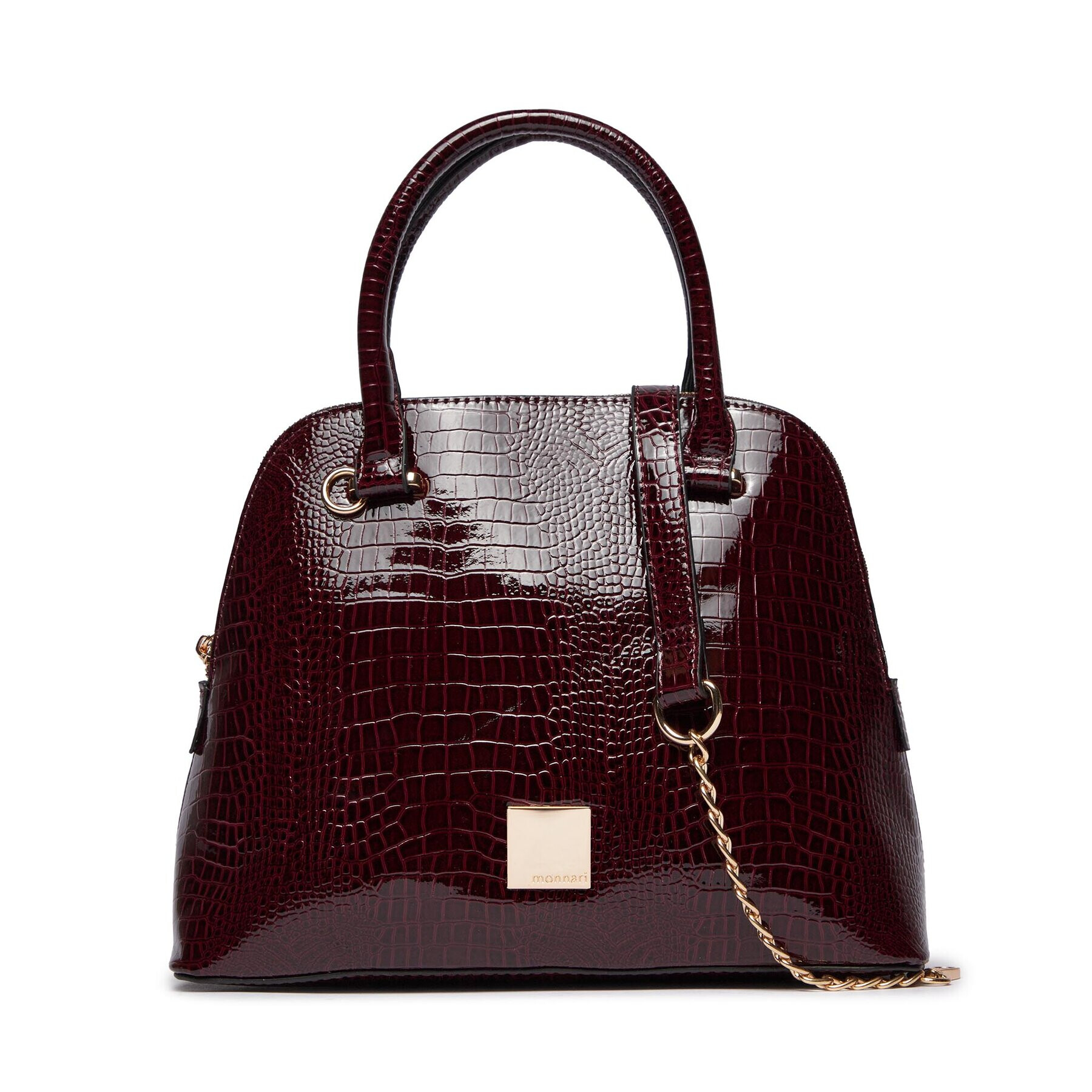 Monnari Дамска чанта BAG3870-M05 Бордо - Pepit.bg