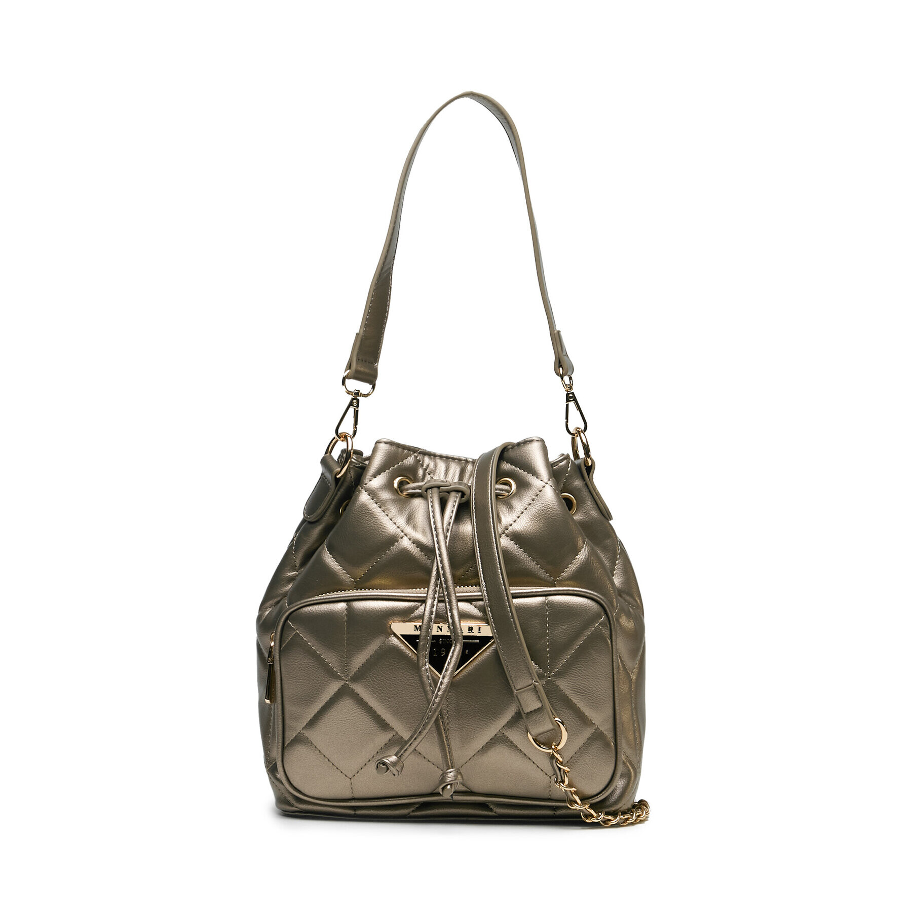 Monnari Дамска чанта BAG3980-M23 Златист - Pepit.bg