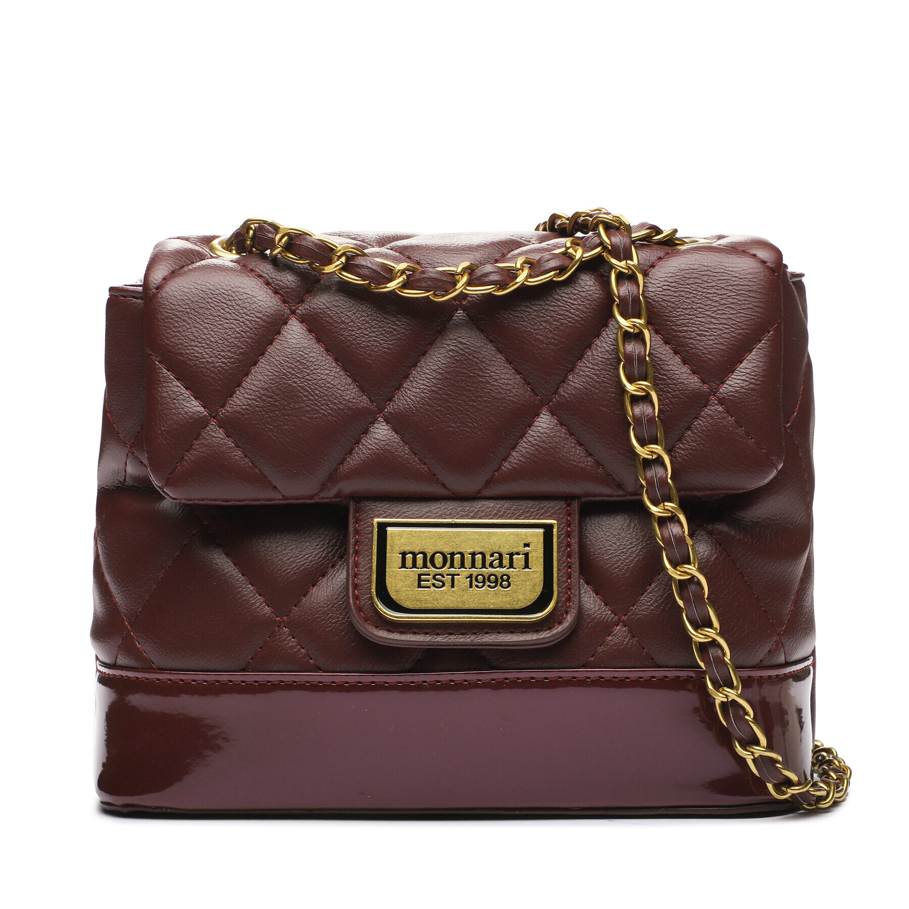 Monnari Дамска чанта BAG4000-M05 Бордо - Pepit.bg