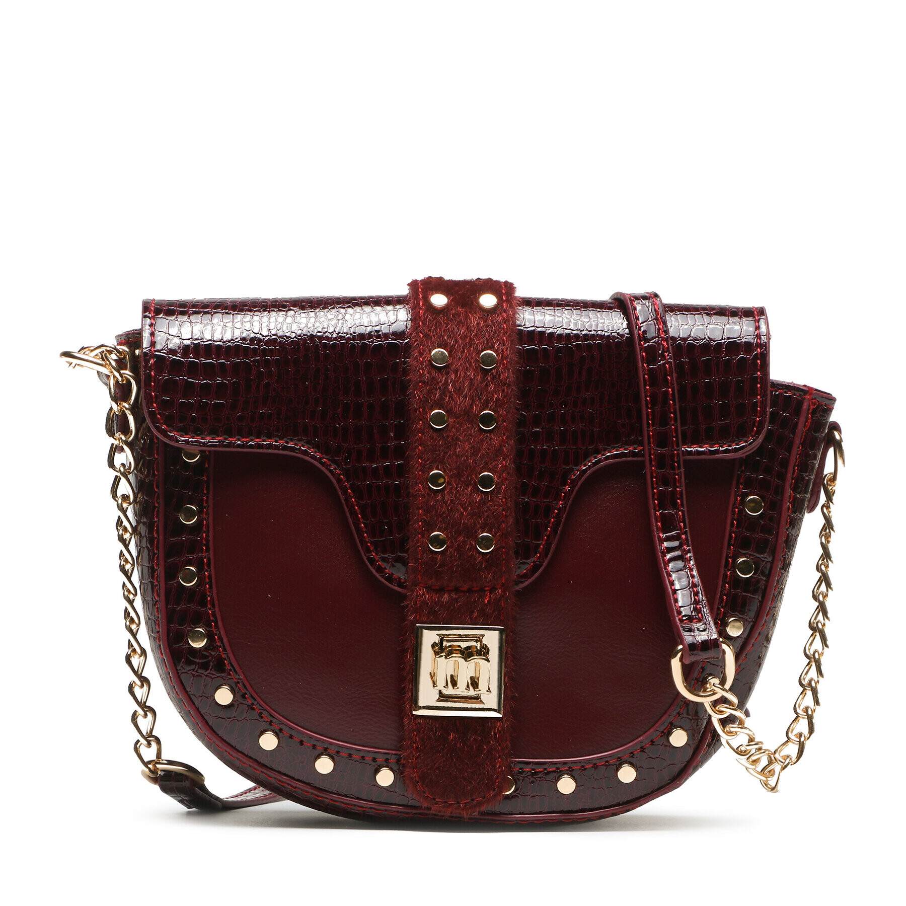 Monnari Дамска чанта BAG4230-M05 Бордо - Pepit.bg