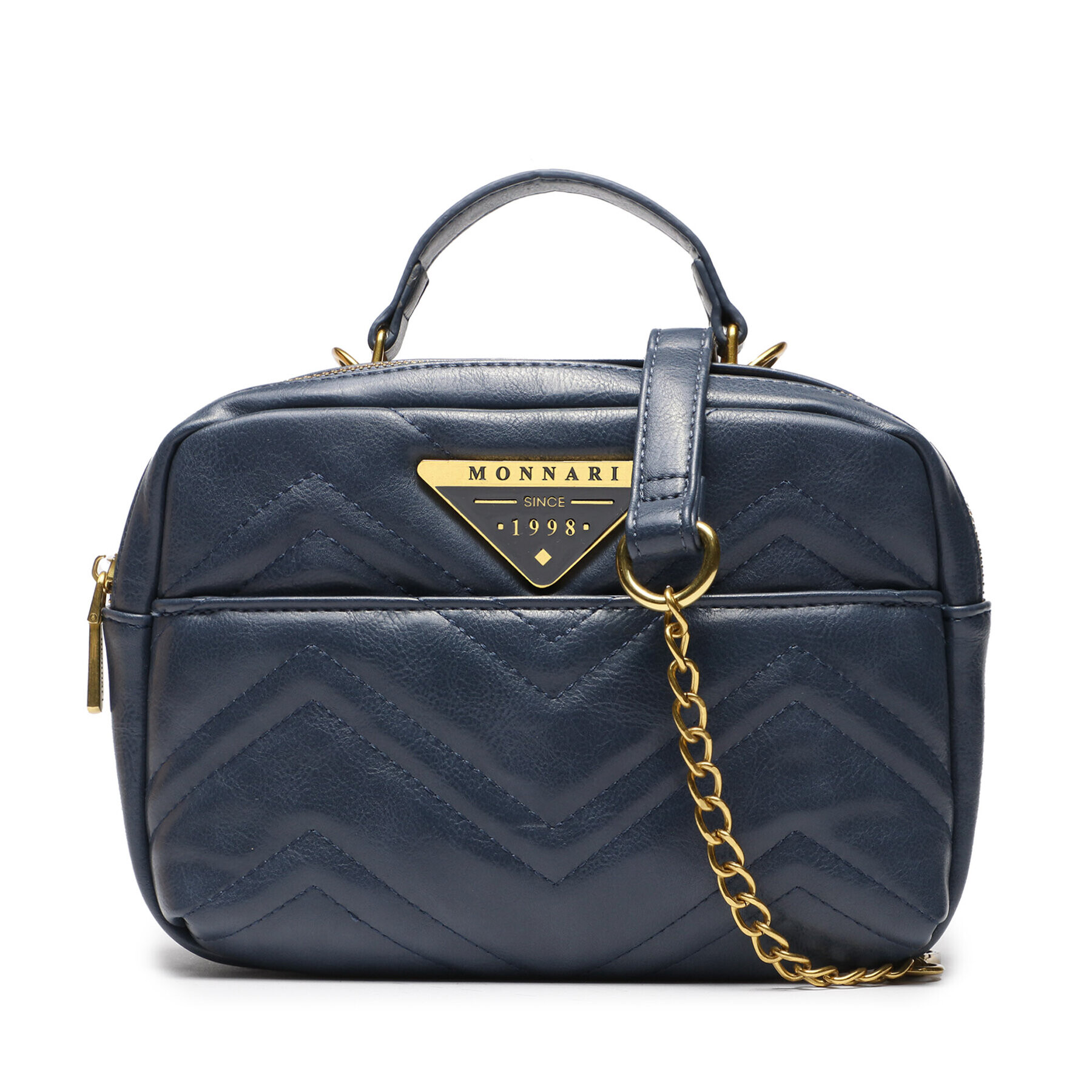 Monnari Дамска чанта BAG4550-M12 Тъмносин - Pepit.bg
