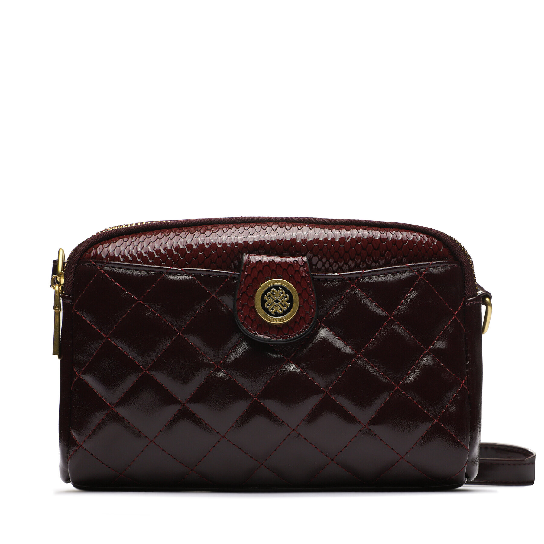 Monnari Дамска чанта BAG4630-M05 Бордо - Pepit.bg