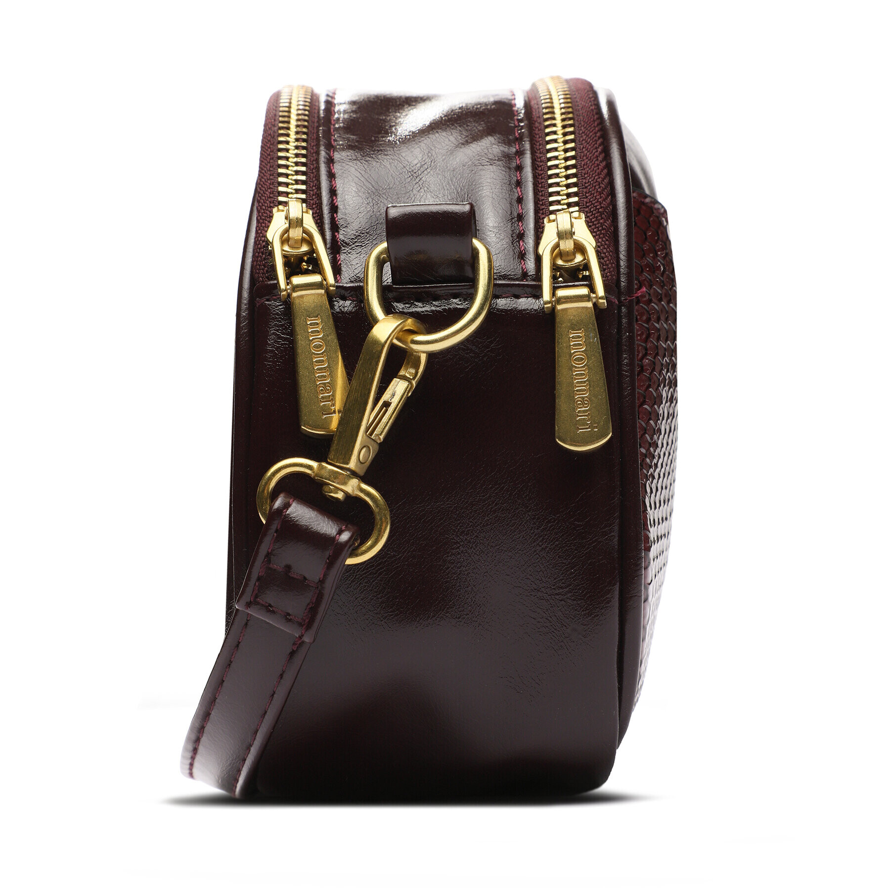 Monnari Дамска чанта BAG4640-M05 Бордо - Pepit.bg