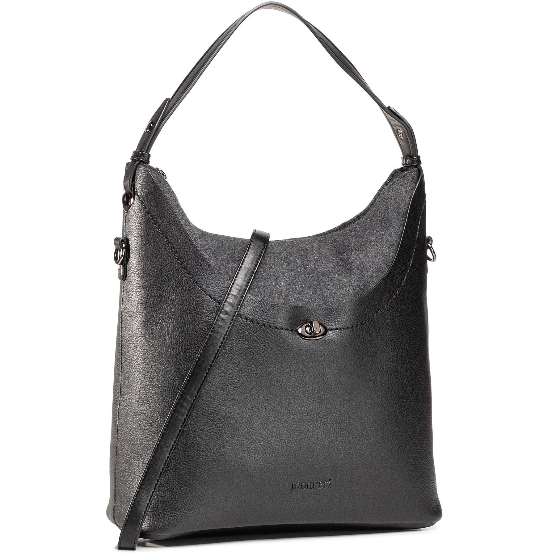 Monnari Дамска чанта BAG4730-020 Черен - Pepit.bg