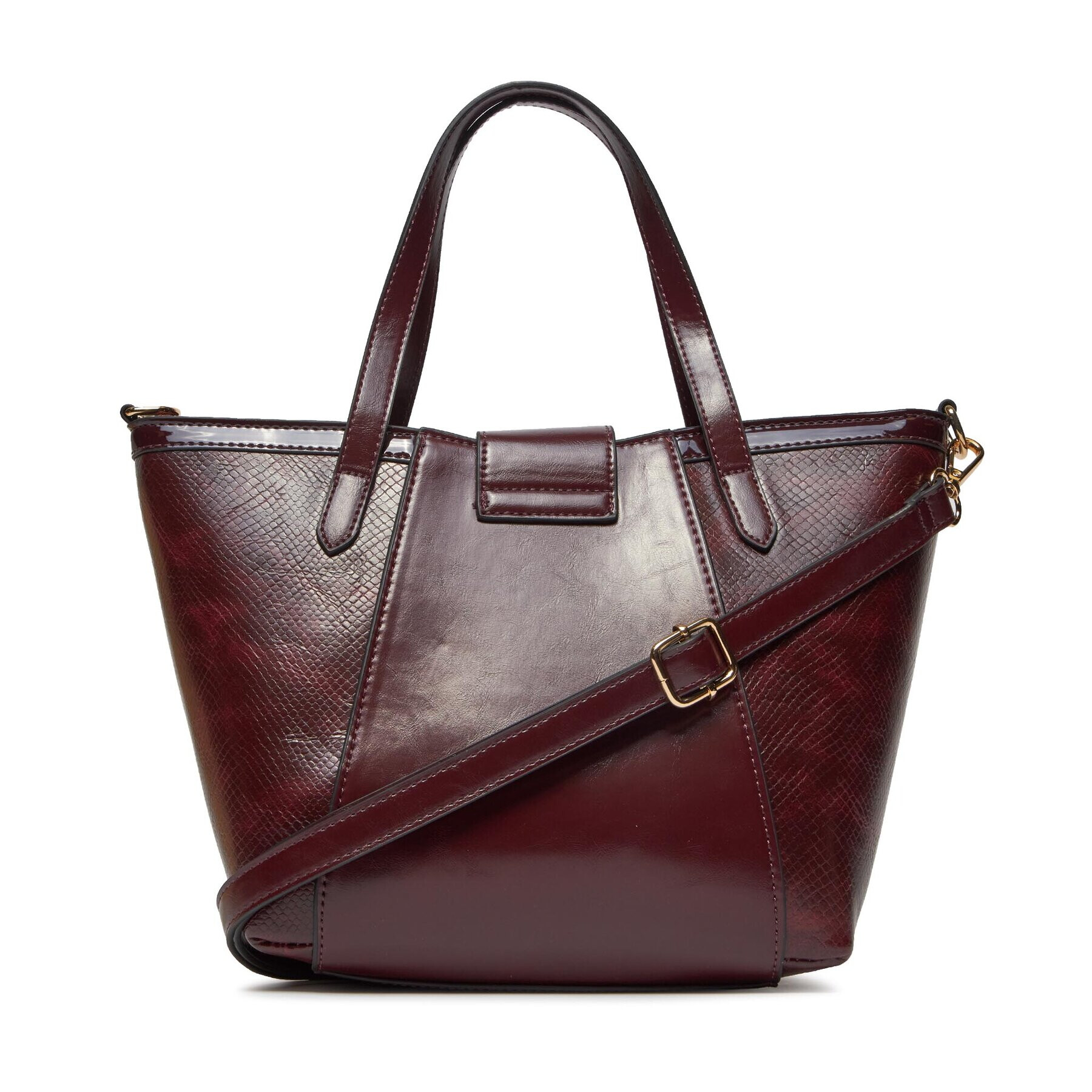 Monnari Дамска чанта BAG5320-M05 Бордо - Pepit.bg
