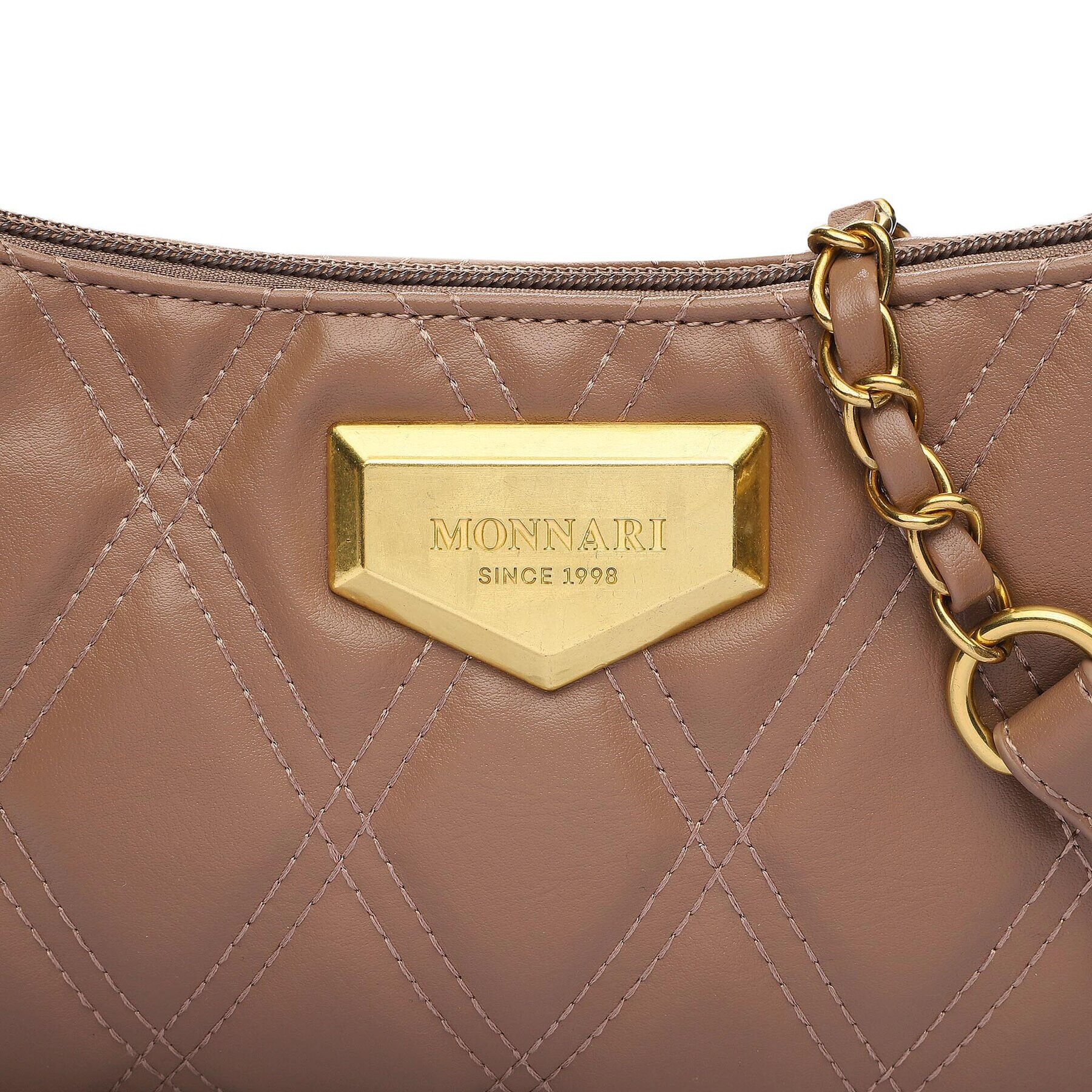 Monnari Дамска чанта BAG5580-015 Бежов - Pepit.bg
