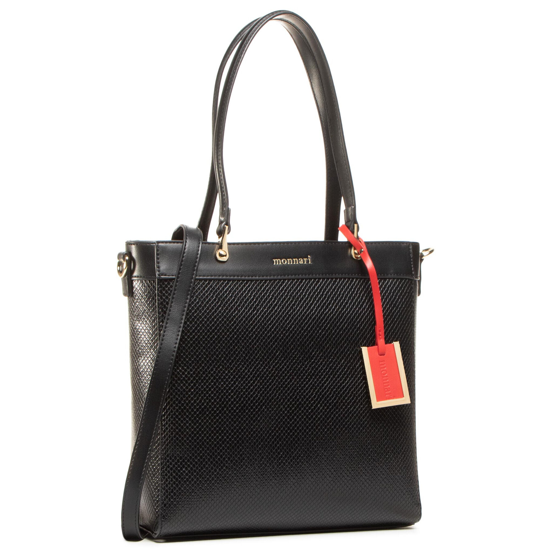 Monnari Дамска чанта BAG7740-020 Черен - Pepit.bg