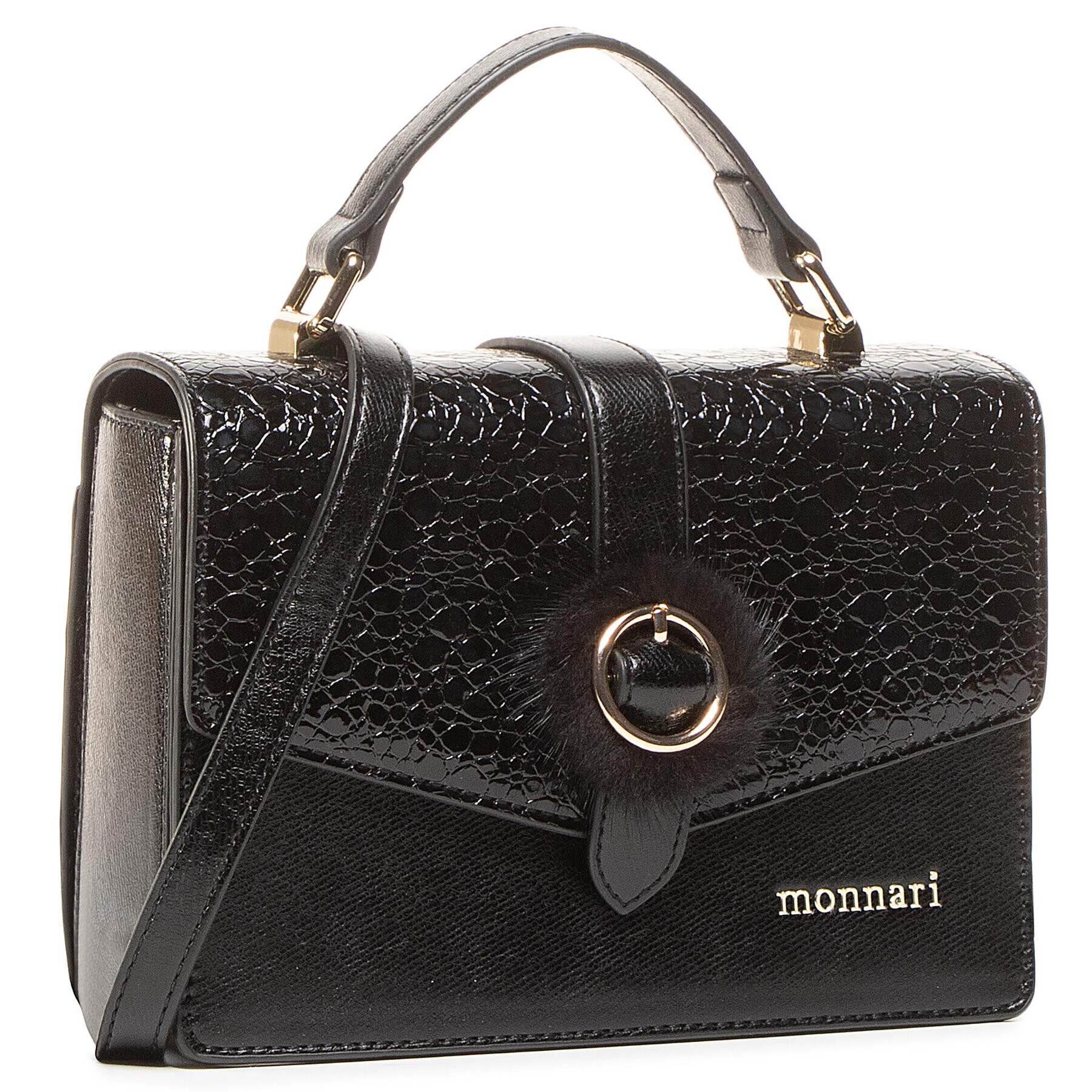 Monnari Дамска чанта BAG7940-020 Черен - Pepit.bg