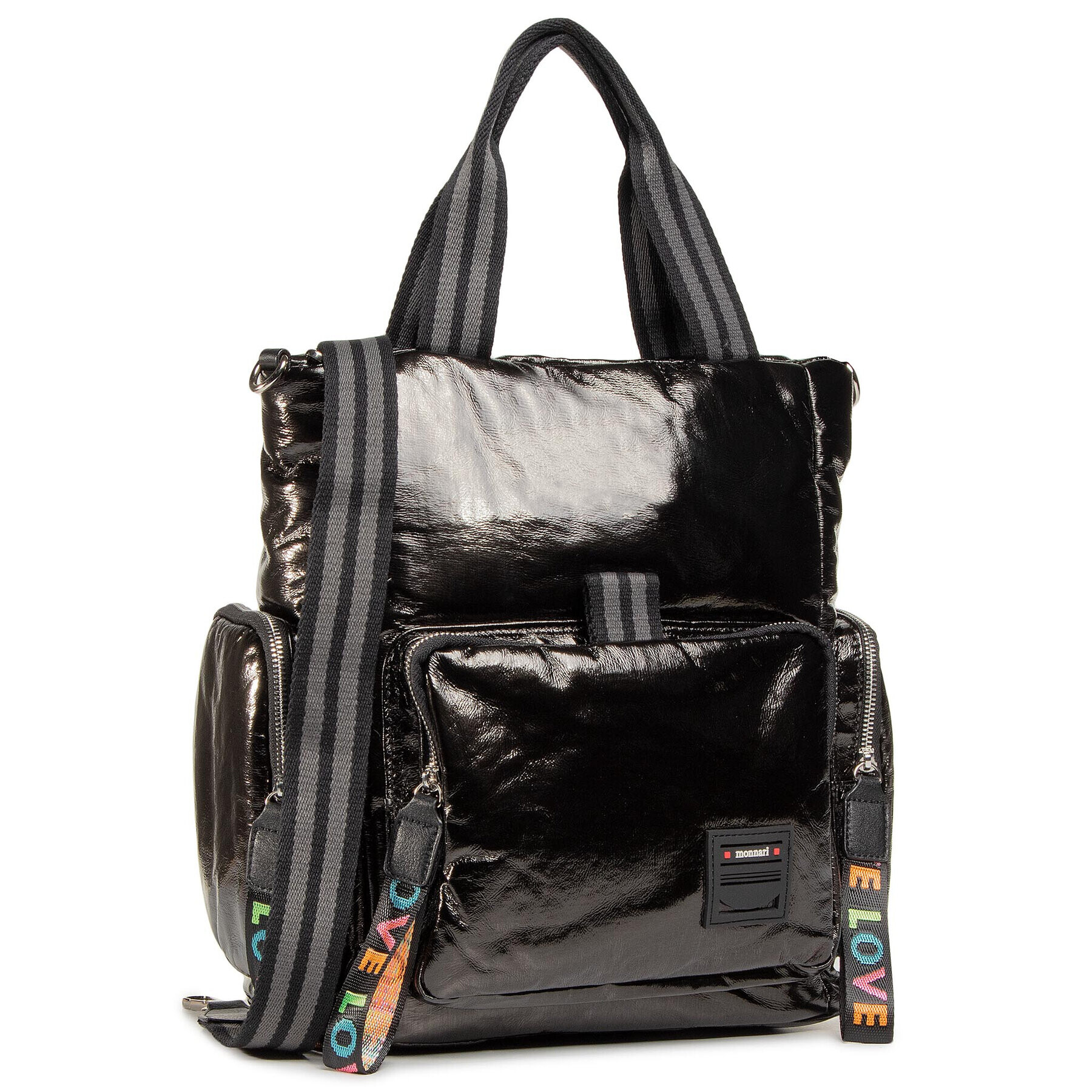 Monnari Дамска чанта BAG9010-020 Черен - Pepit.bg