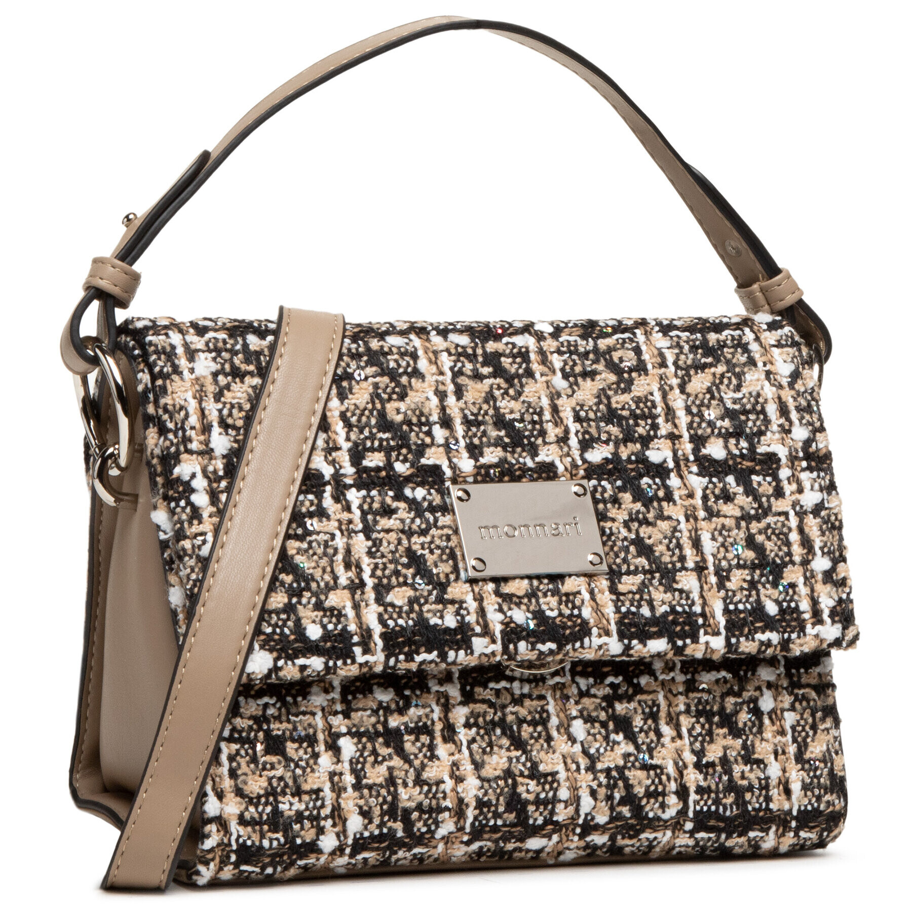 Monnari Дамска чанта BAG9150-M19 Бежов - Pepit.bg