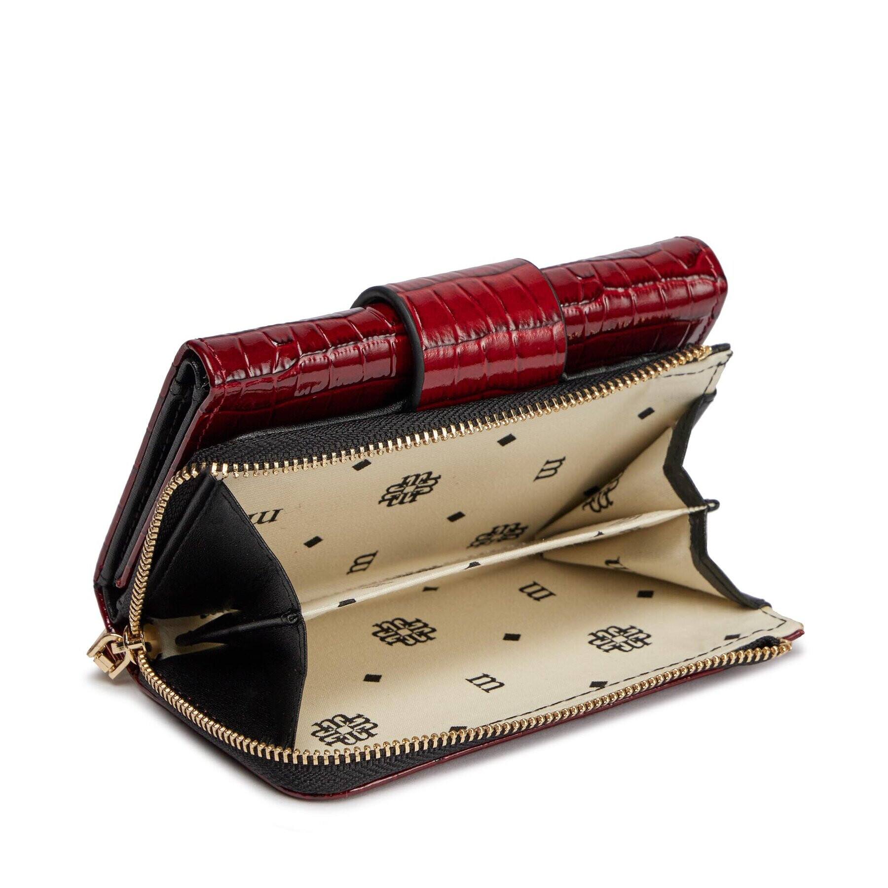 Monnari Малък дамски портфейл PUR0150-M05 Червен - Pepit.bg