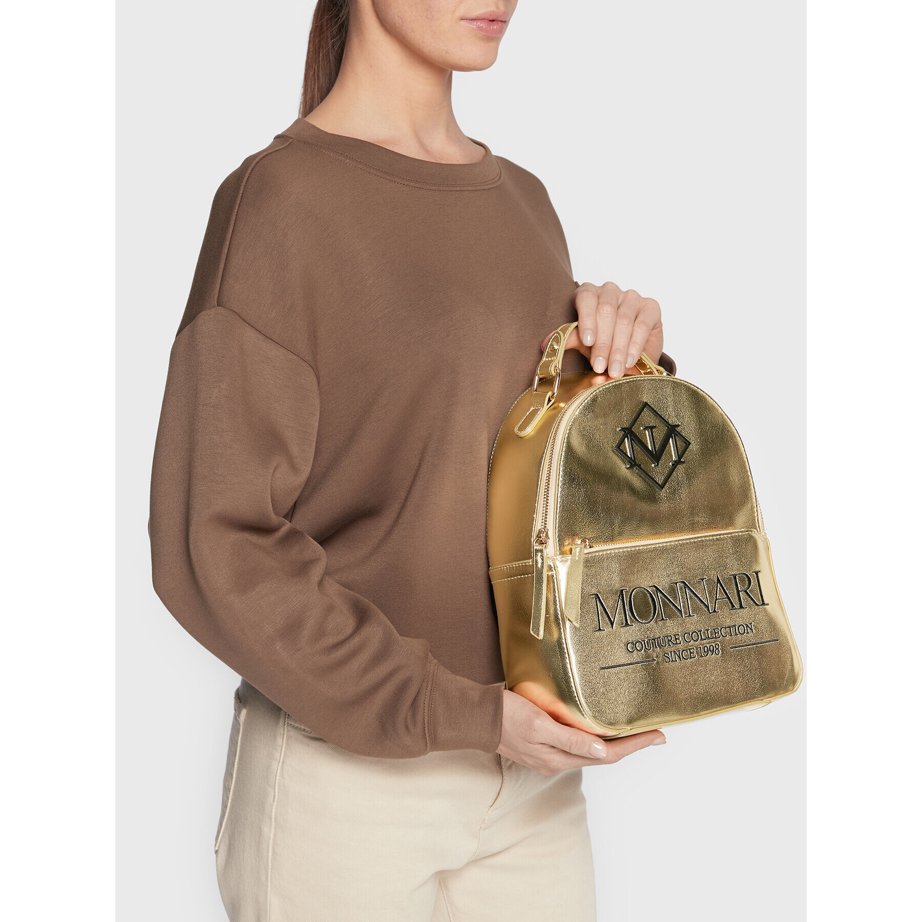 Monnari Раница BAG1670-023 Златист - Pepit.bg