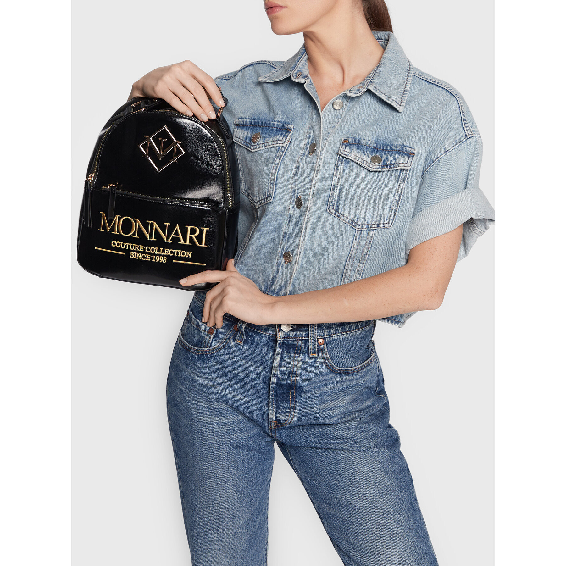 Monnari Раница BAG1670-M20 Черен - Pepit.bg