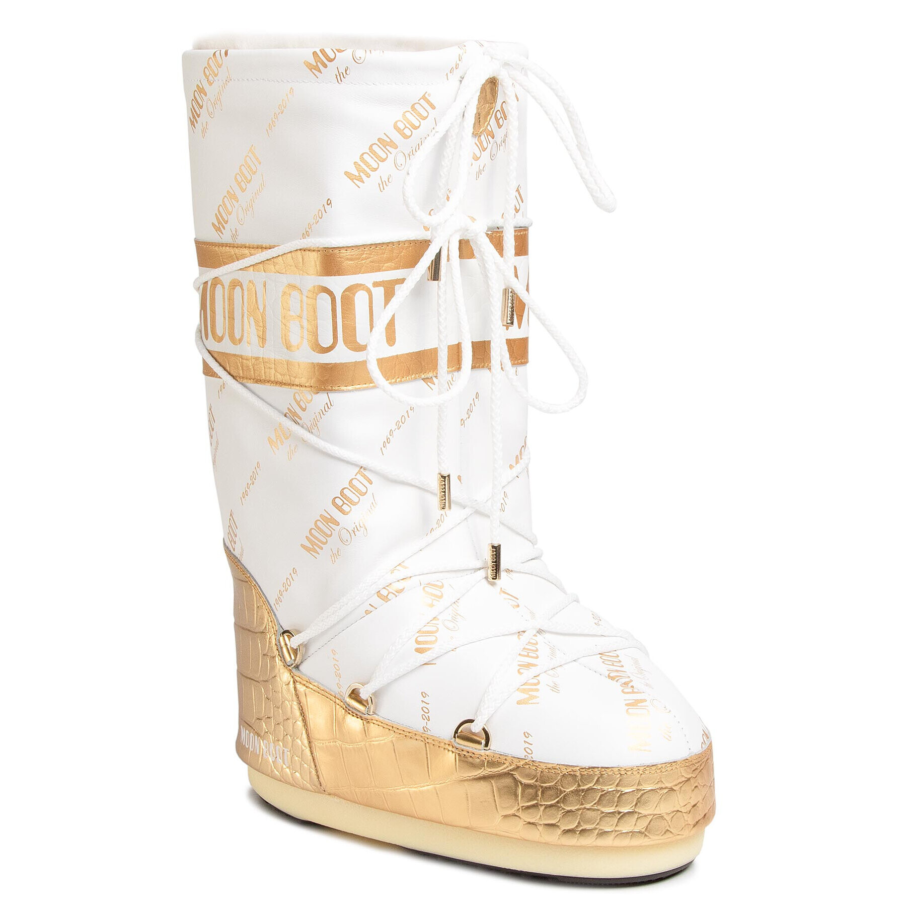 Moon Boot Апрески Classic 50 All Over 14025700001 Бял - Pepit.bg
