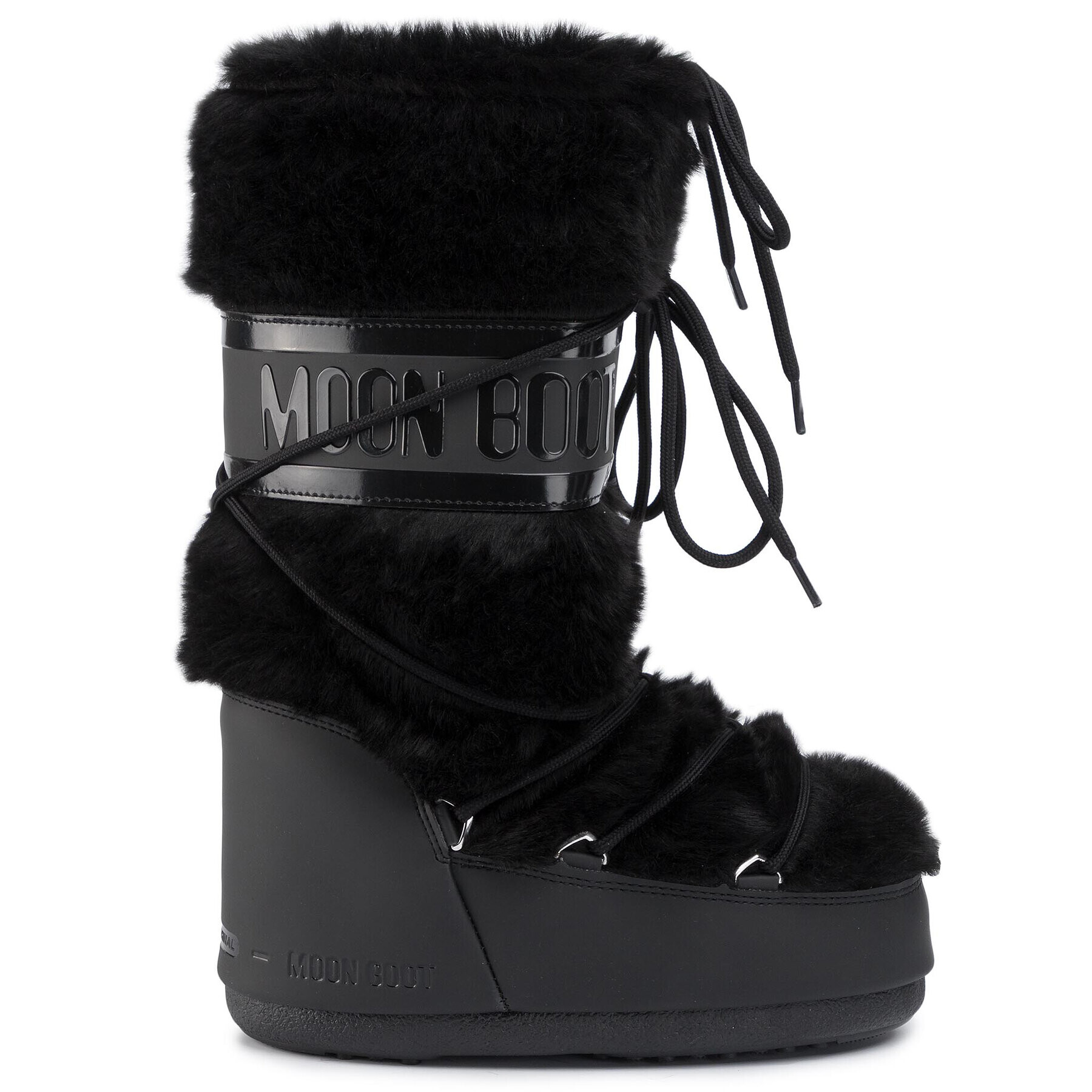 Moon Boot Апрески Classic Faux Fur 140890001 Черен - Pepit.bg