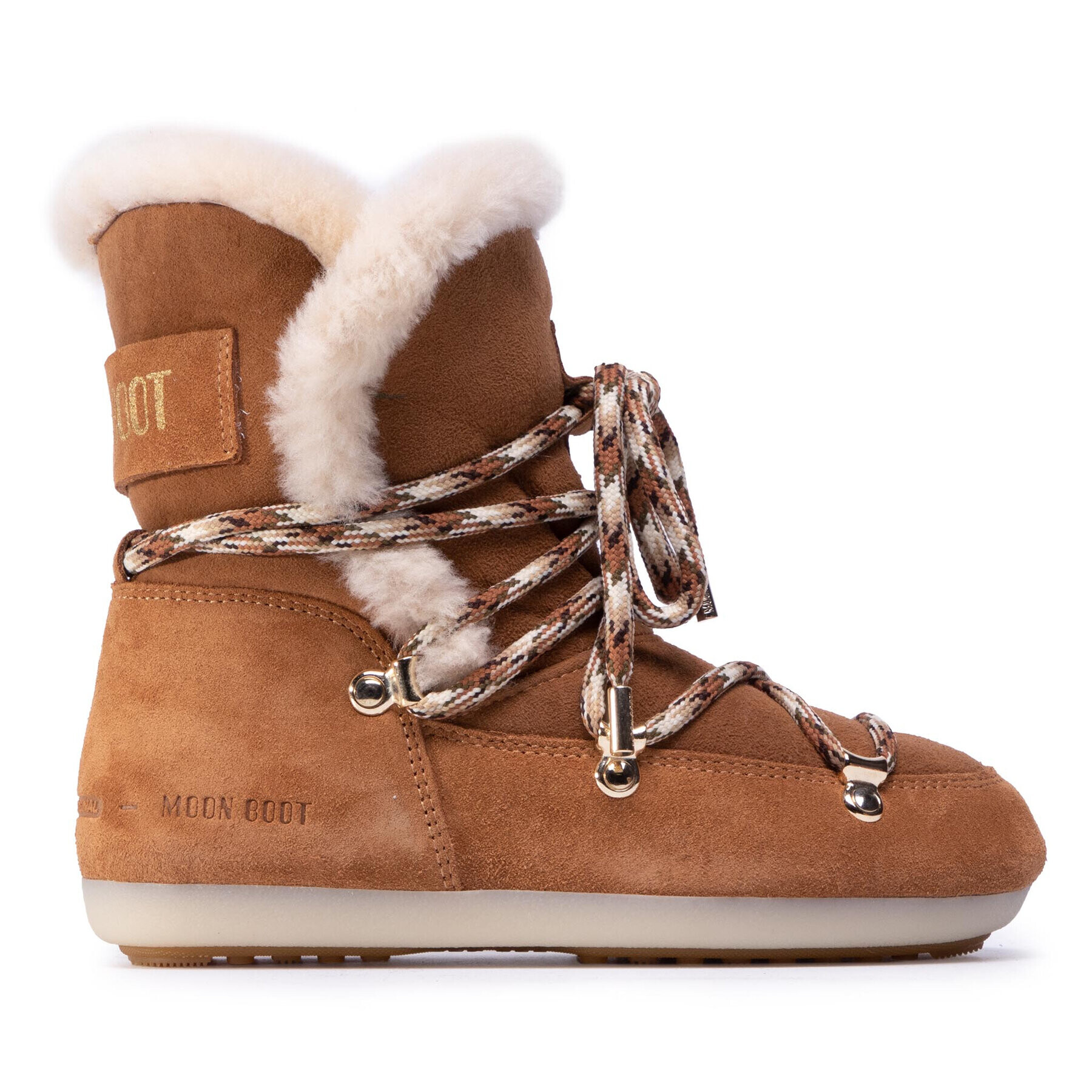 Moon Boot Апрески Dk Side High Shearling 24300100001 Кафяв - Pepit.bg