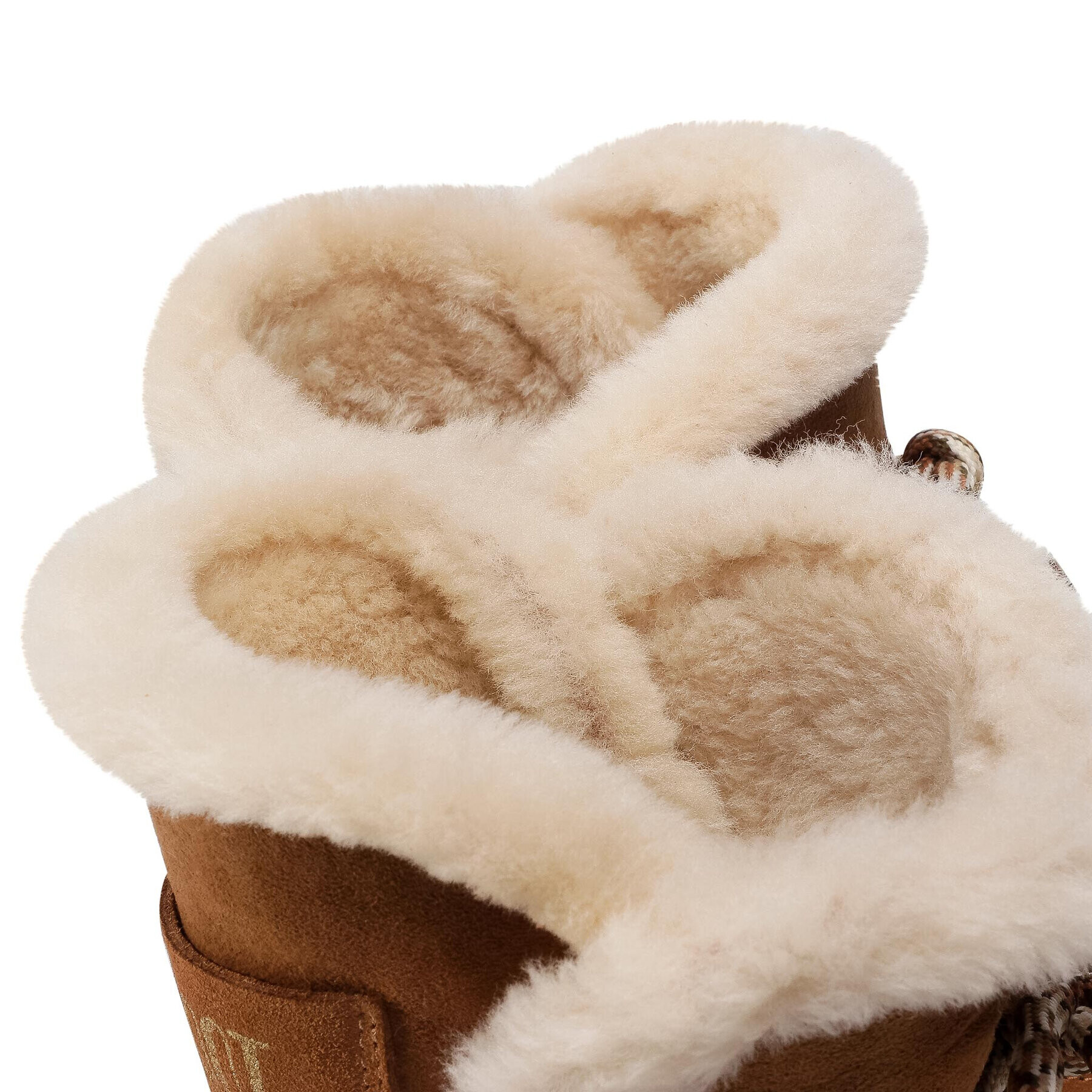 Moon Boot Апрески Dk Side High Shearling 24300100001 Кафяв - Pepit.bg
