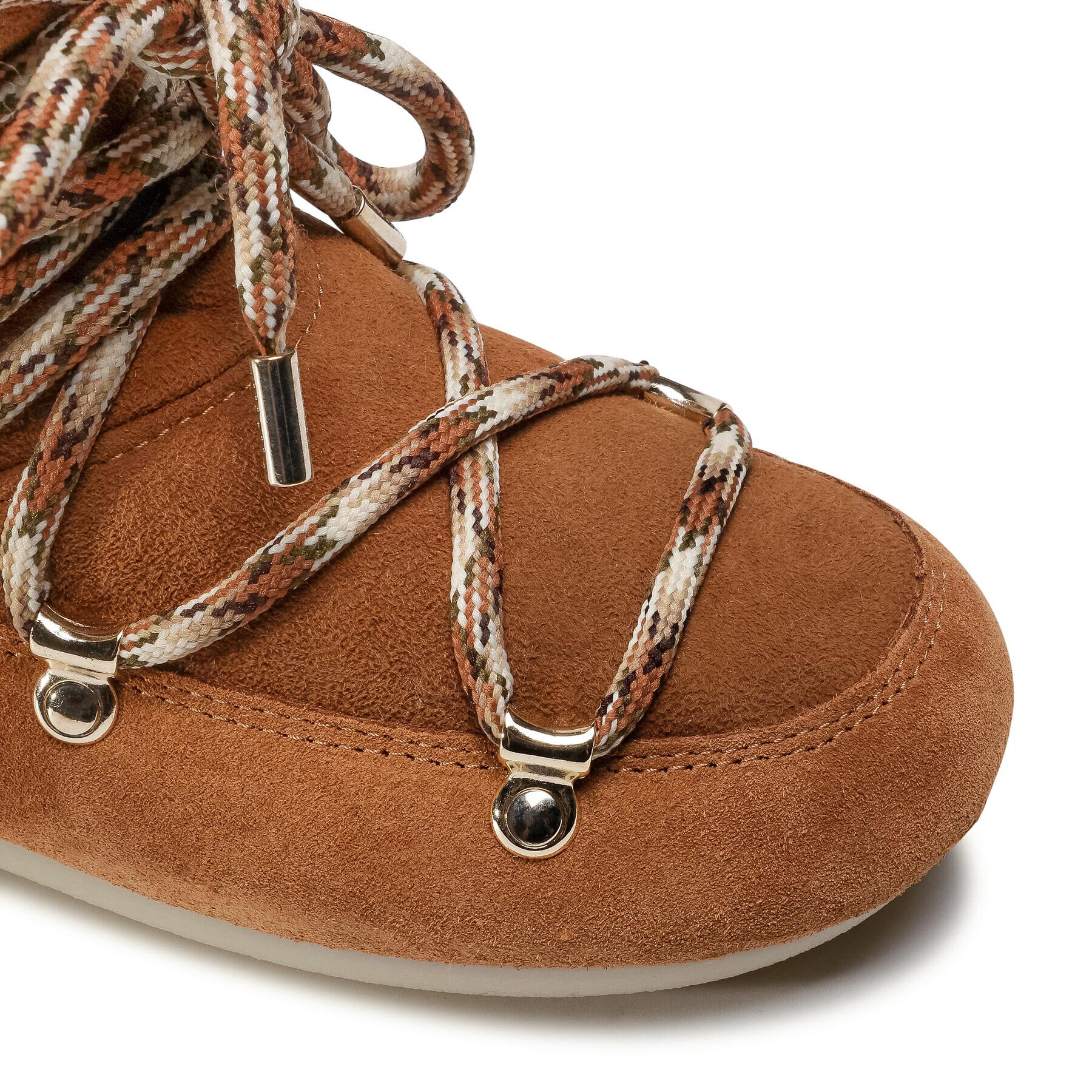 Moon Boot Апрески Dk Side High Shearling 24300100001 Кафяв - Pepit.bg