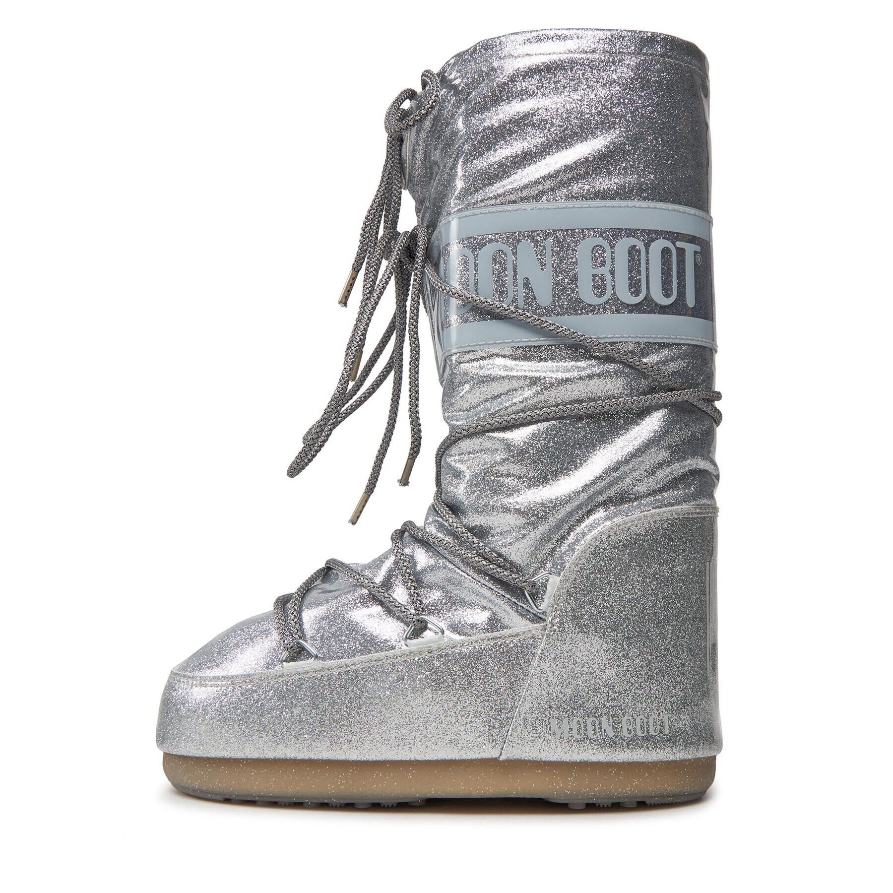 Moon Boot Апрески Glitter 14028500002 S Сребрист - Pepit.bg