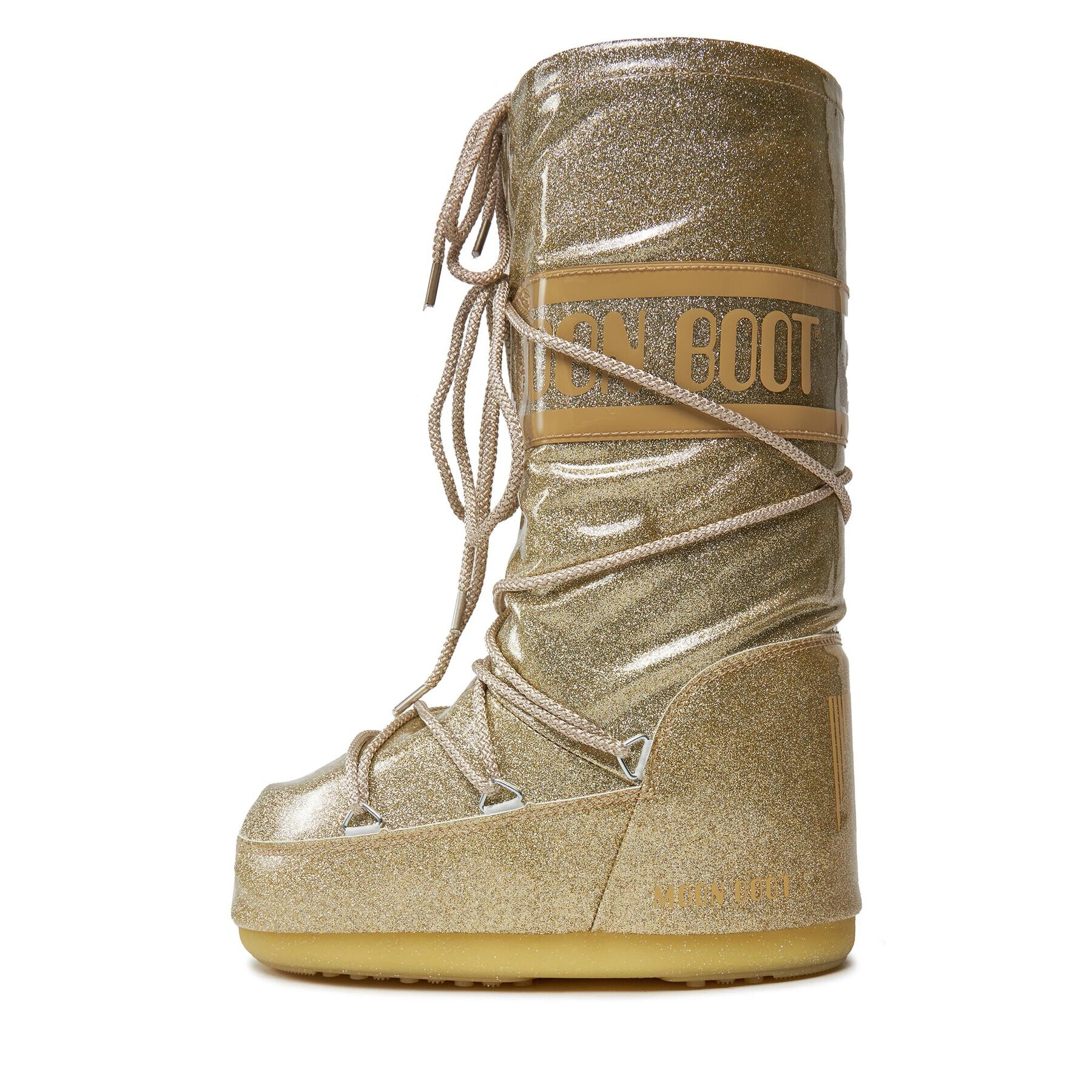 Moon Boot Апрески Glitter 14028500004 S Златист - Pepit.bg