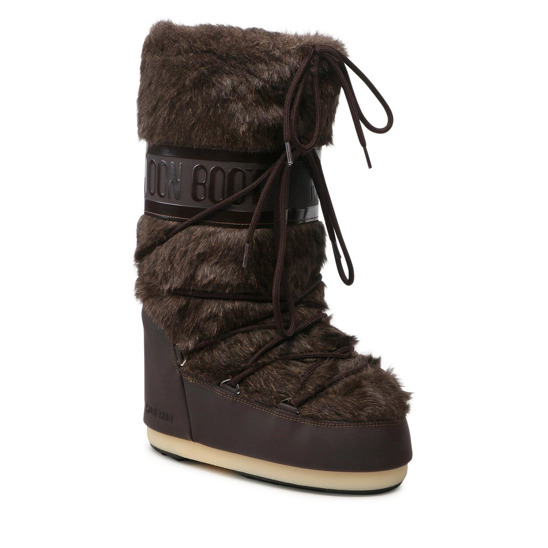 Moon Boot Апрески Icon Faux Fur 14089000 Кафяв - Pepit.bg