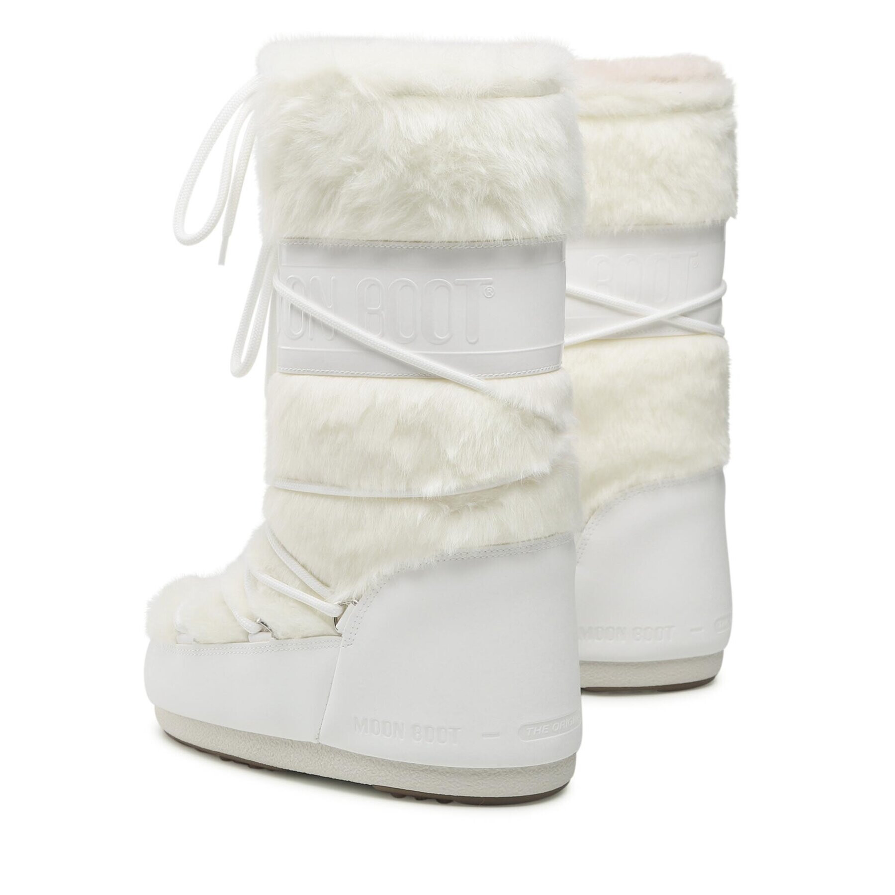 Moon Boot Апрески Icon Faux Fur 14089000003 Бял - Pepit.bg