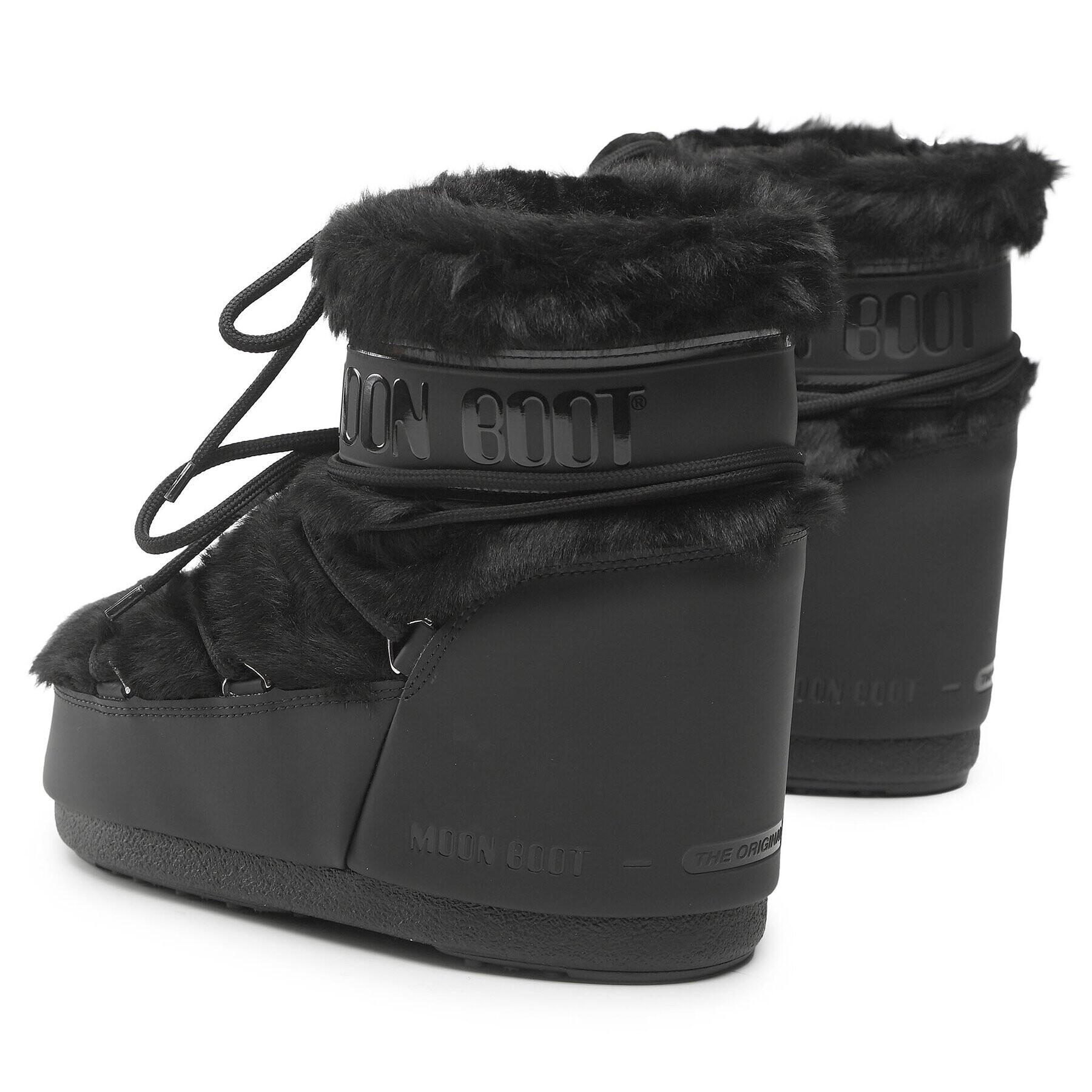 Moon Boot Апрески Icon Low Faux Fur 14093900001 Черен - Pepit.bg