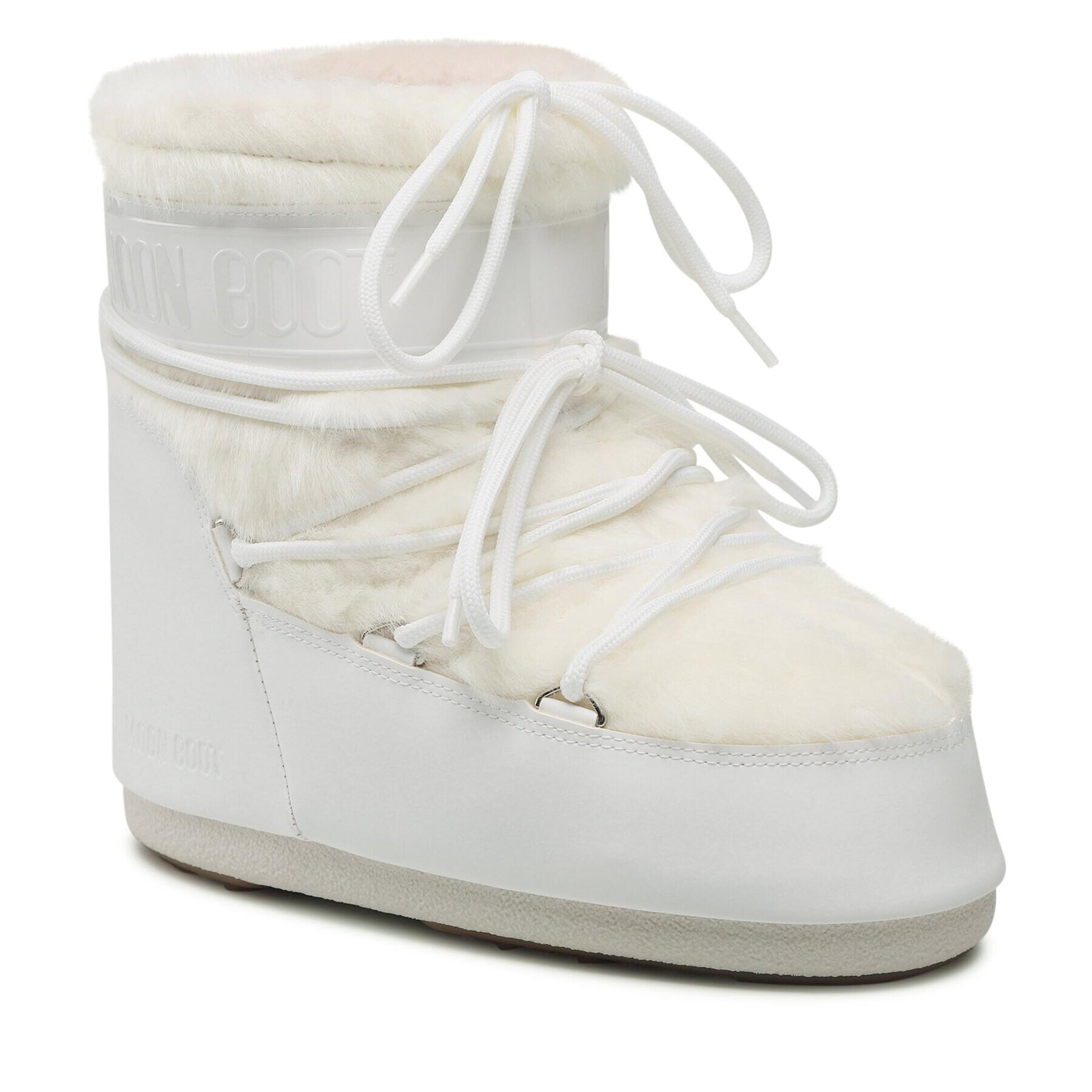 Moon Boot Апрески Icon Low Faux Fur 14093900002 Бял - Pepit.bg