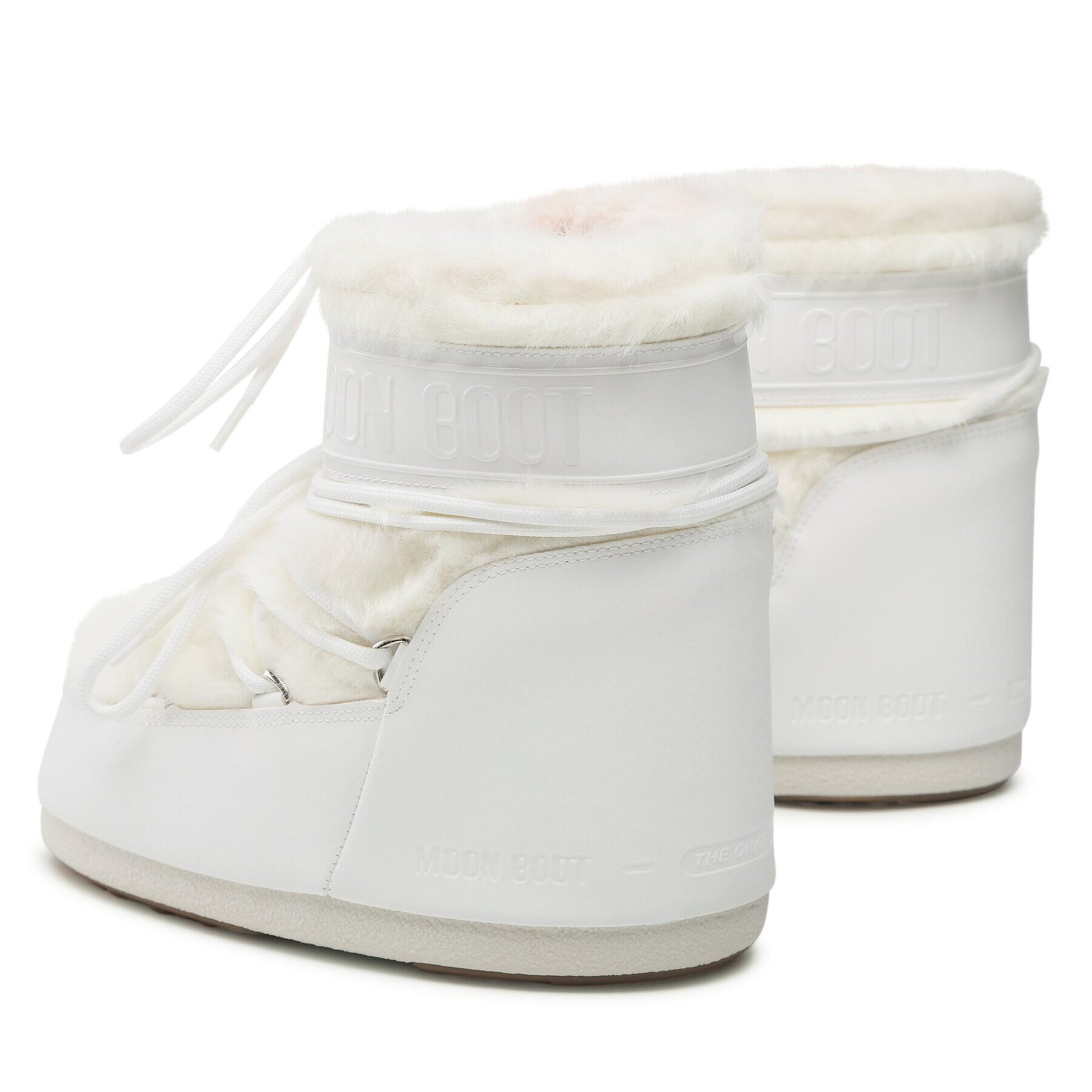 Moon Boot Апрески Icon Low Faux Fur 14093900002 Бял - Pepit.bg