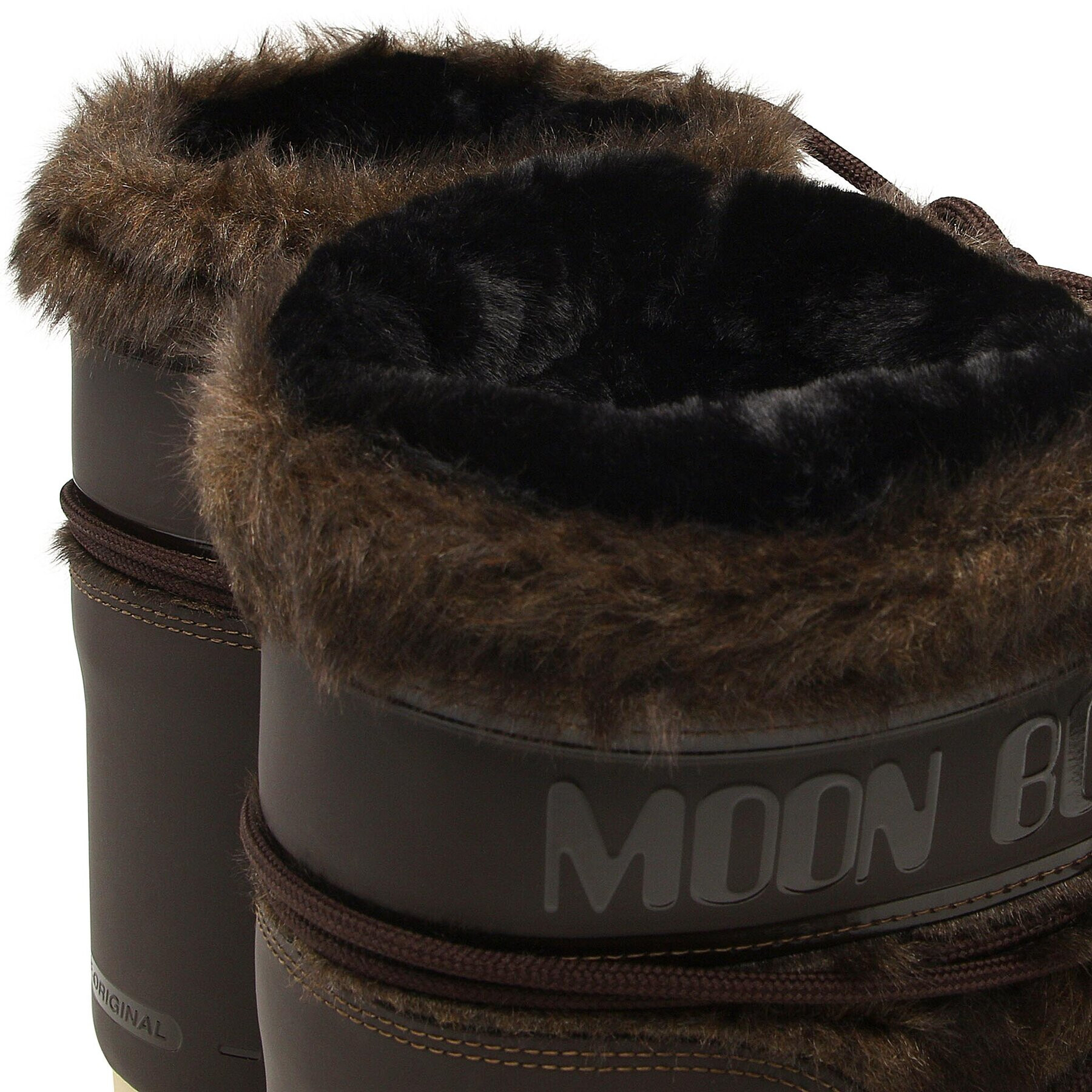 Moon Boot Апрески Icon Low Faux Fur 14093900003 Кафяв - Pepit.bg